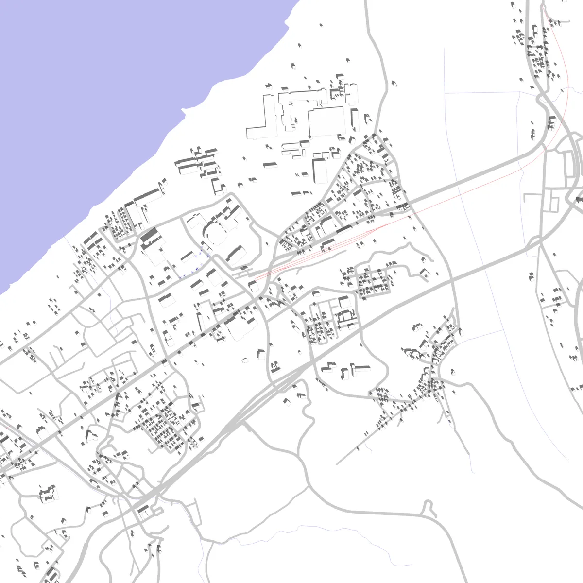 江津 敷地図 (2.5 km)