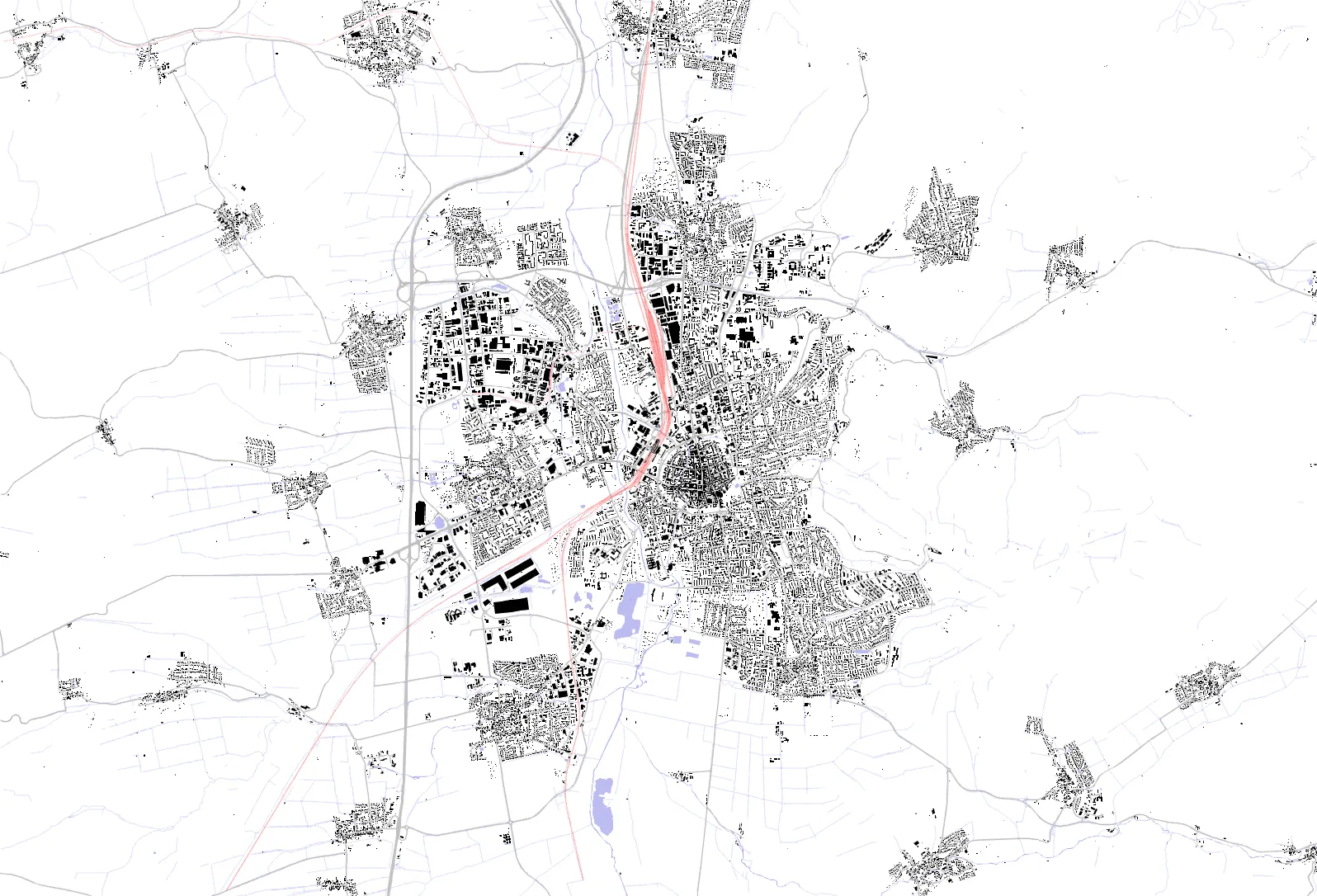 Göttingen Schwarzplan