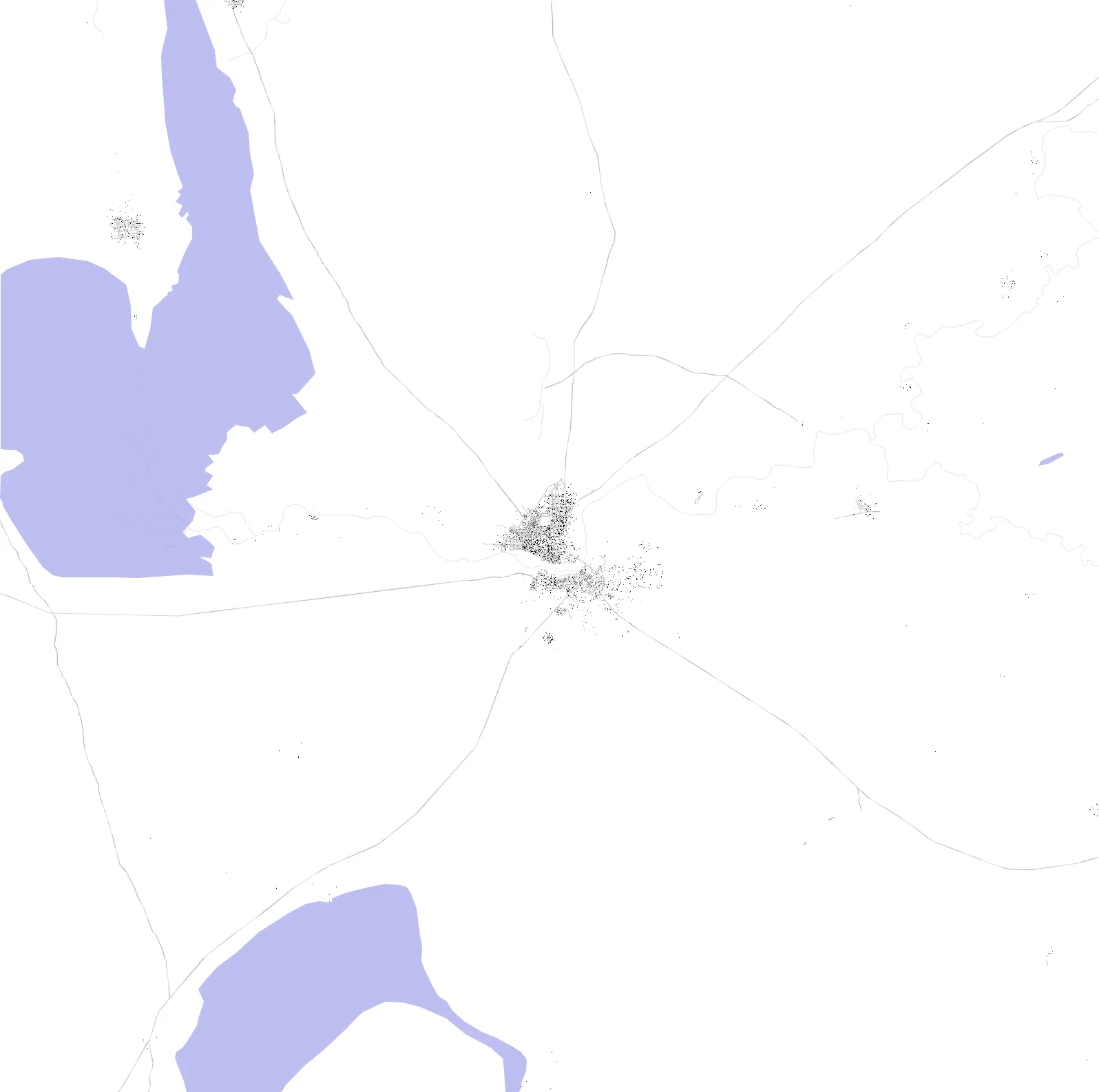 Goundam figure ground plan