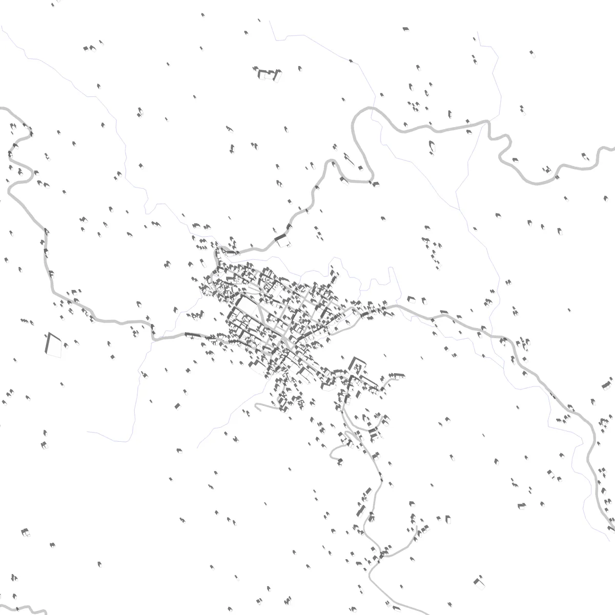 Granada Lageplan (2,5 km)