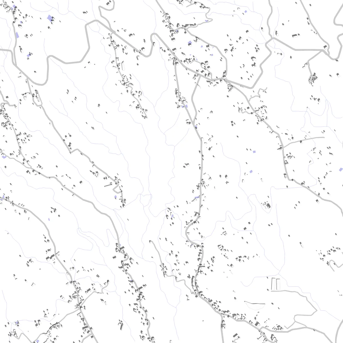 Granadilla de Abona plano de situación (2,5 km)