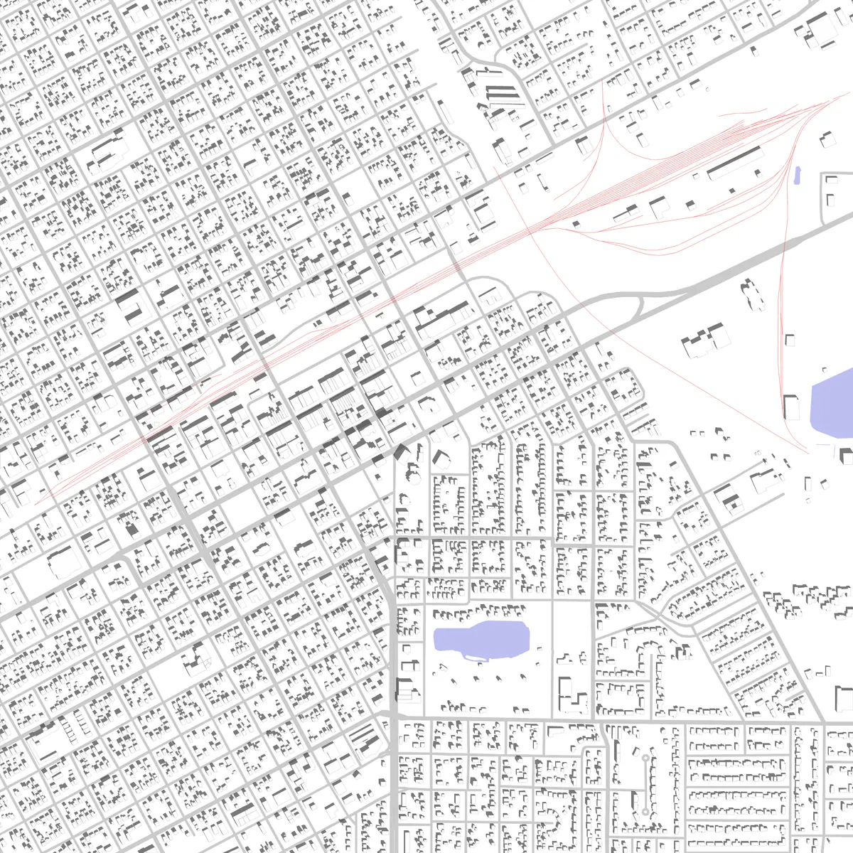Grand Island site plan (2.5 km)