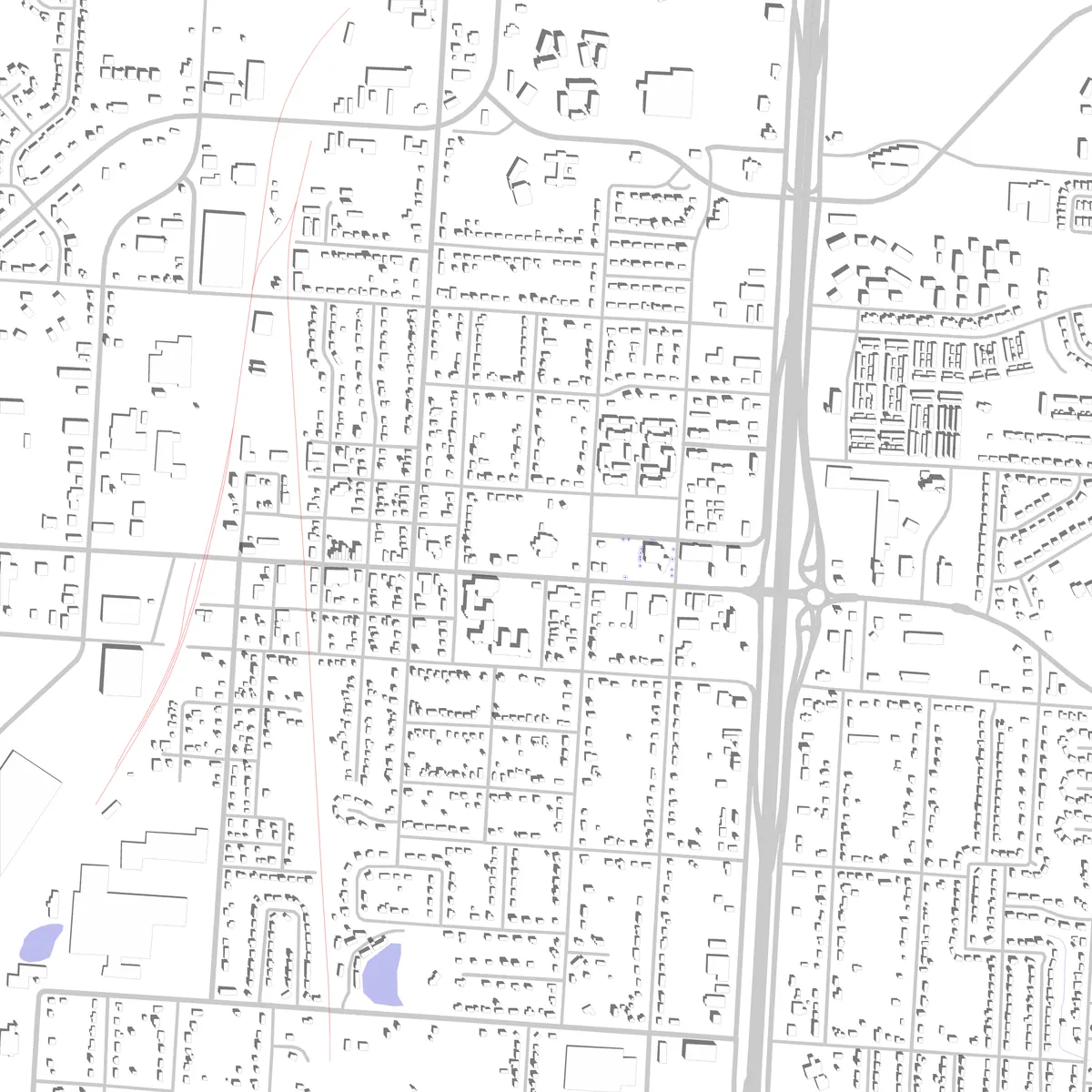Grandview Lageplan (2,5 km)