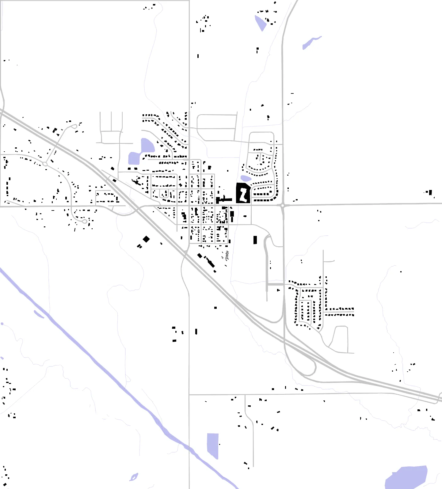 Granger figure ground plan