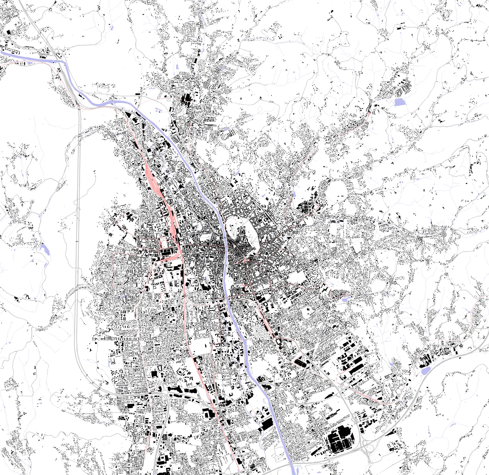 Graz Schwarzplan