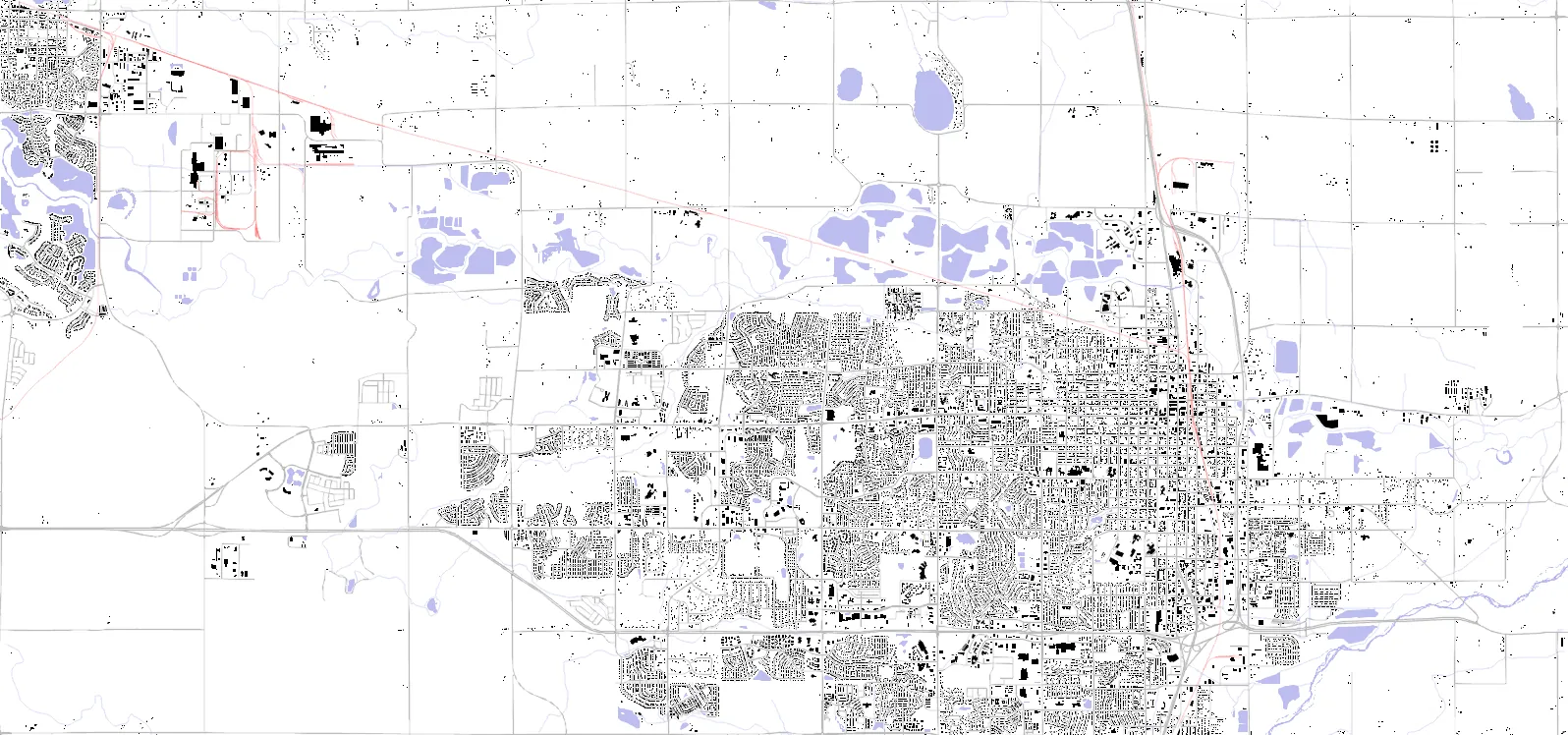 Greeley Schwarzplan
