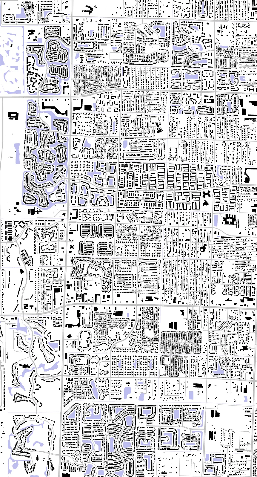 Greenacres Schwarzplan