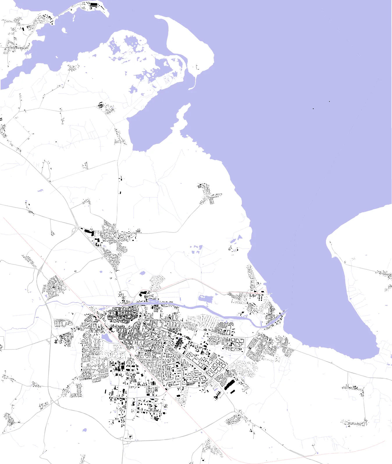 Greifswald Schwarzplan
