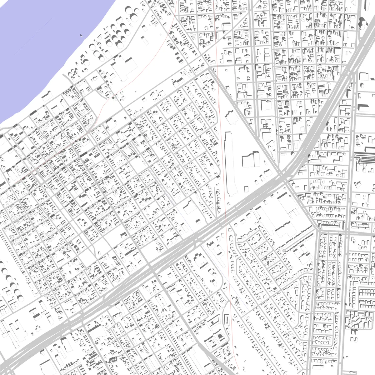 Gretna site plan (2.5 km)