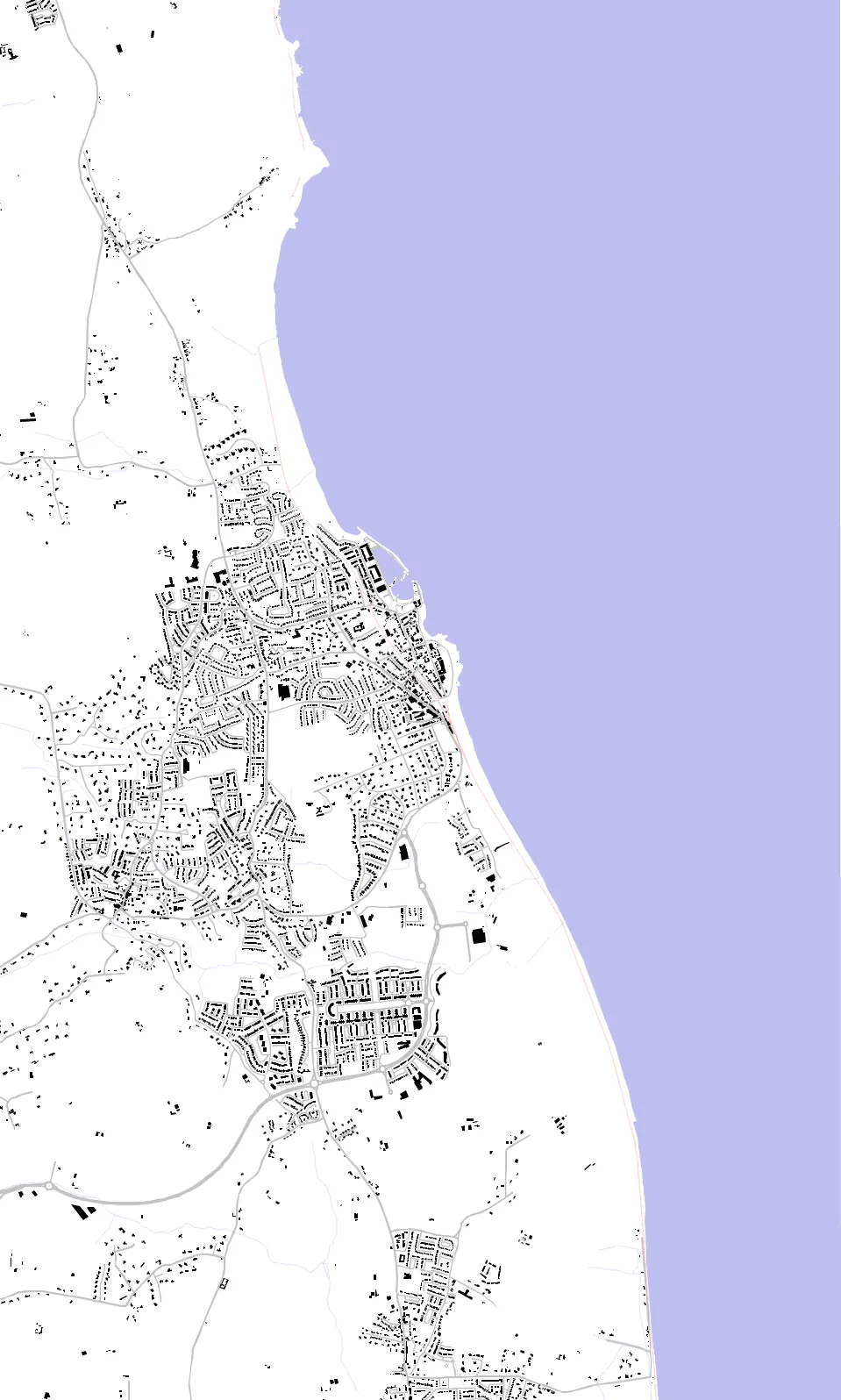 Greystones Schwarzplan