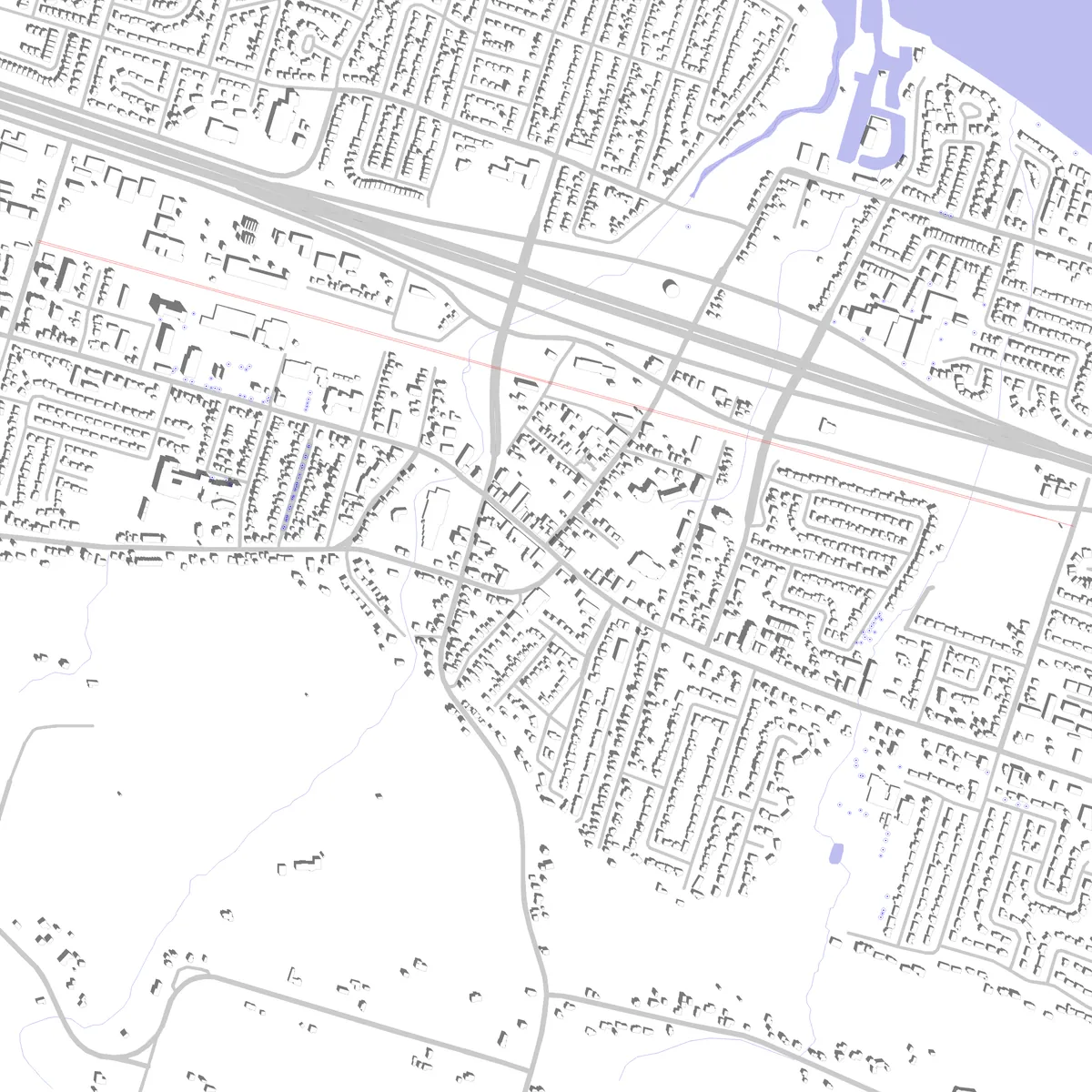 Grimsby site plan (2.5 km)