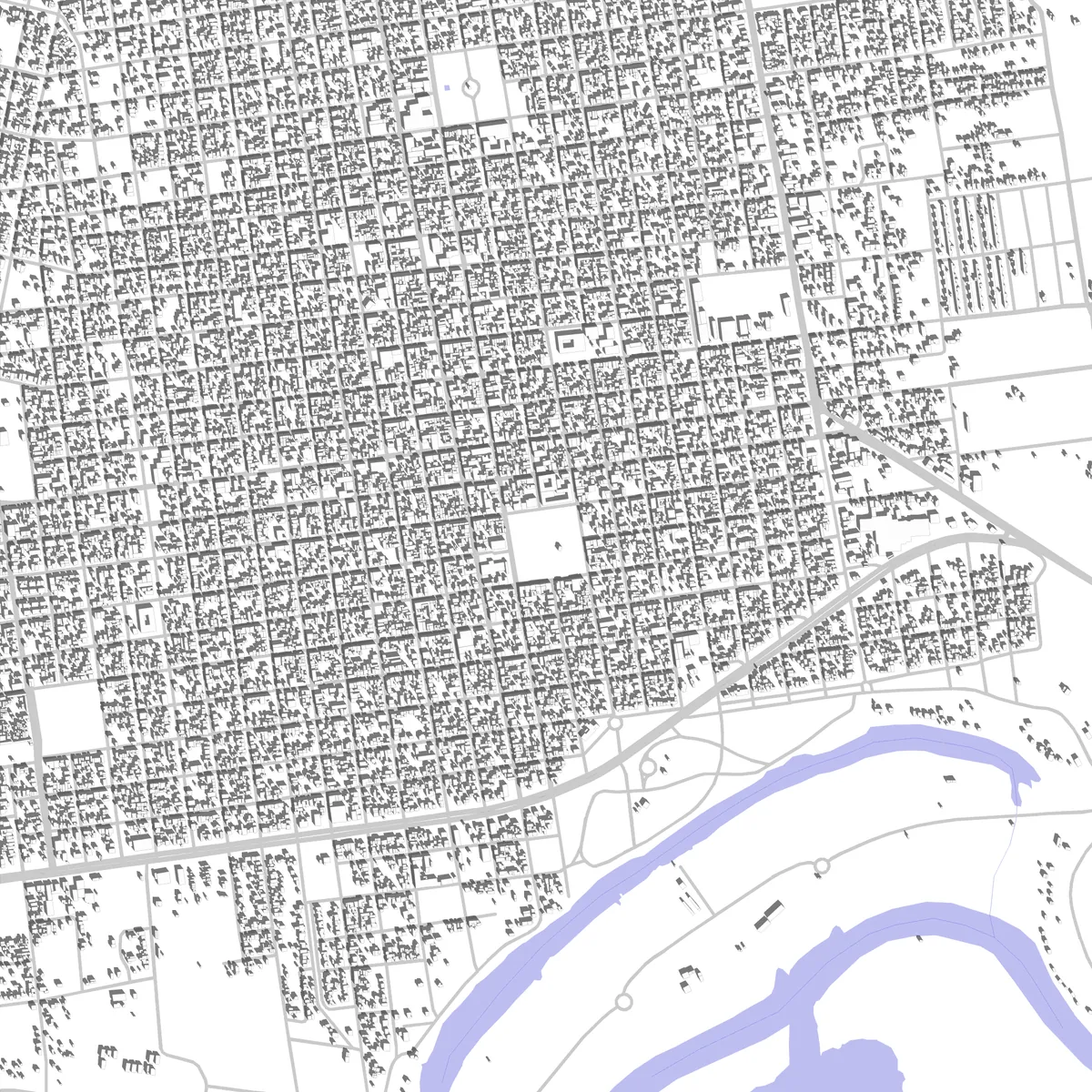 Gualeguay plano de situación (2.5 km)
