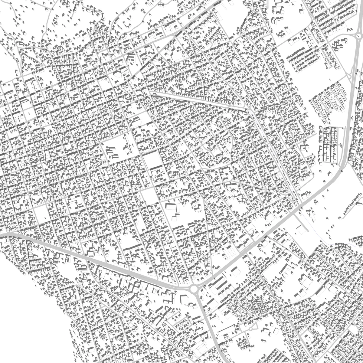 Guanare plano de situación (2.5 km)