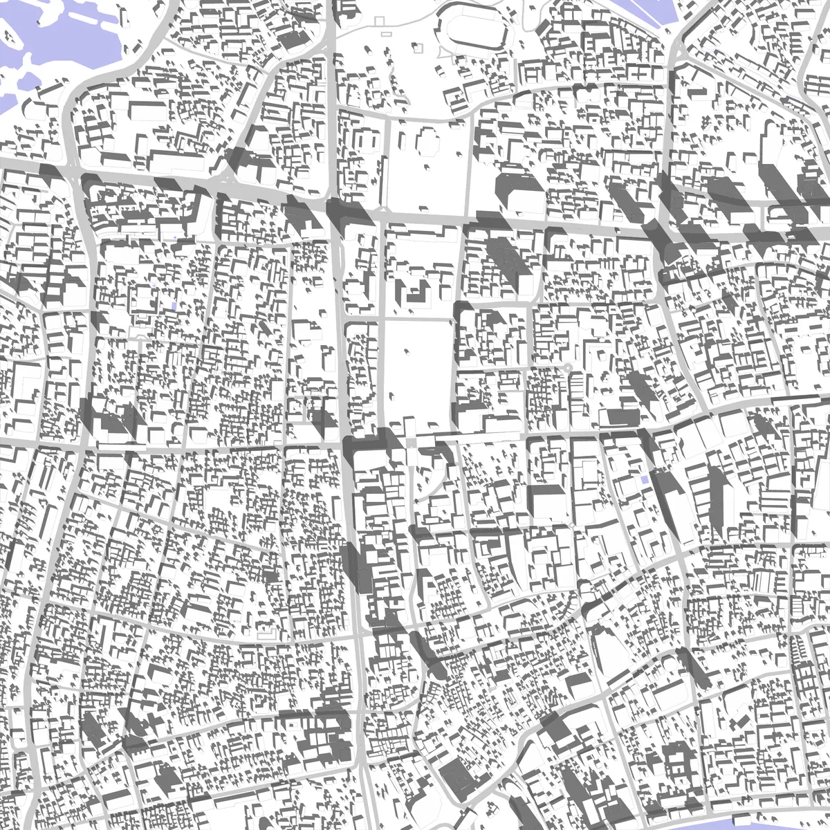 Guangzhou site plan (2.5 km)