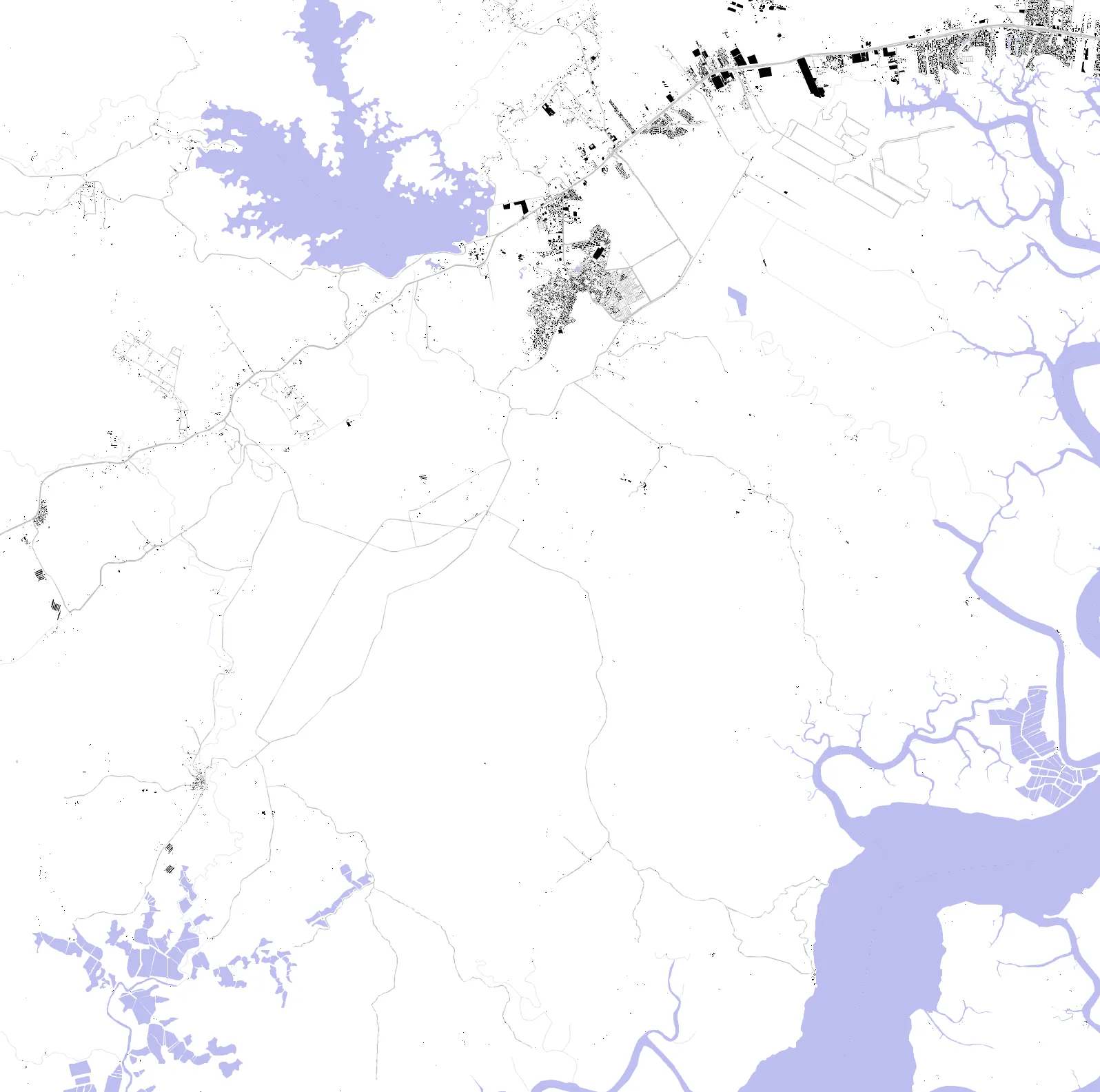Guayaquil Schwarzplan