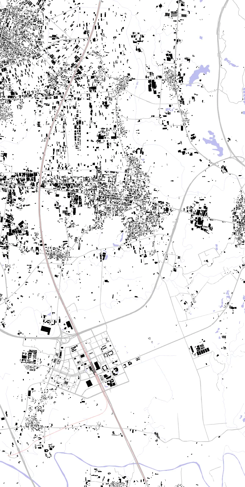 Guiren figure ground plan