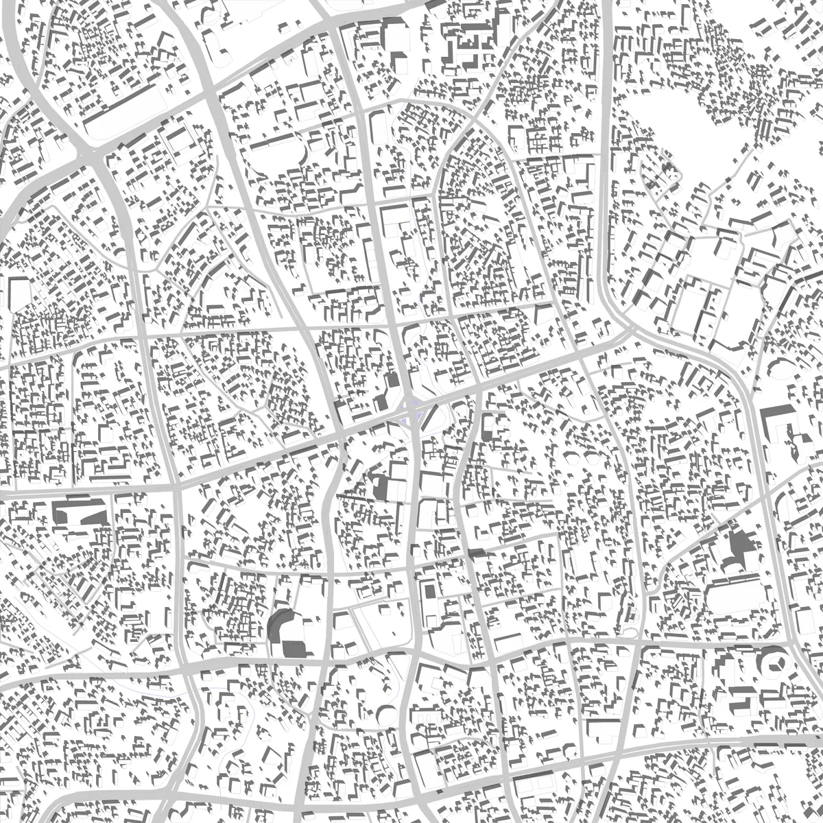 Guiyang site plan (2.5 km)