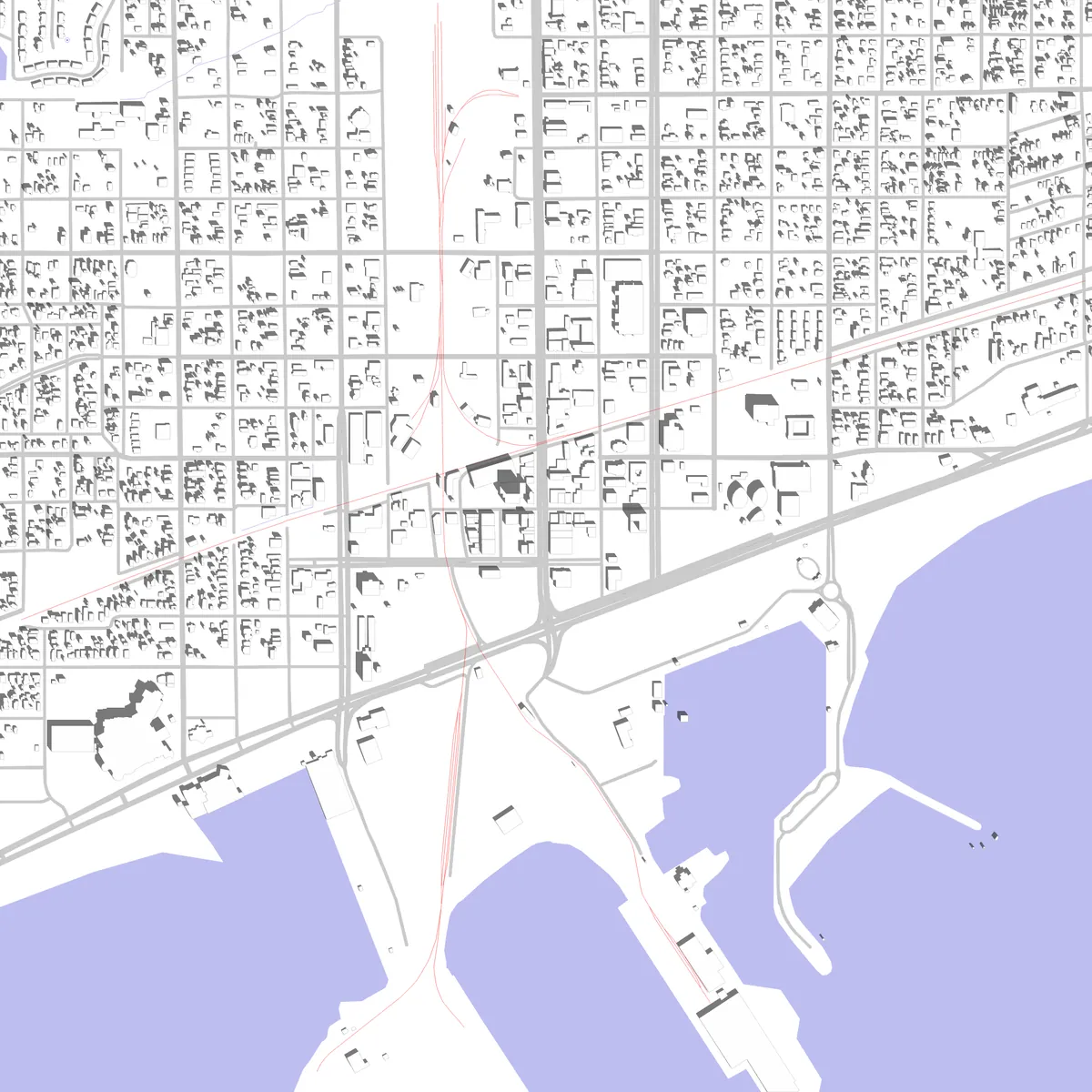 Gulfport site plan (2.5 km)