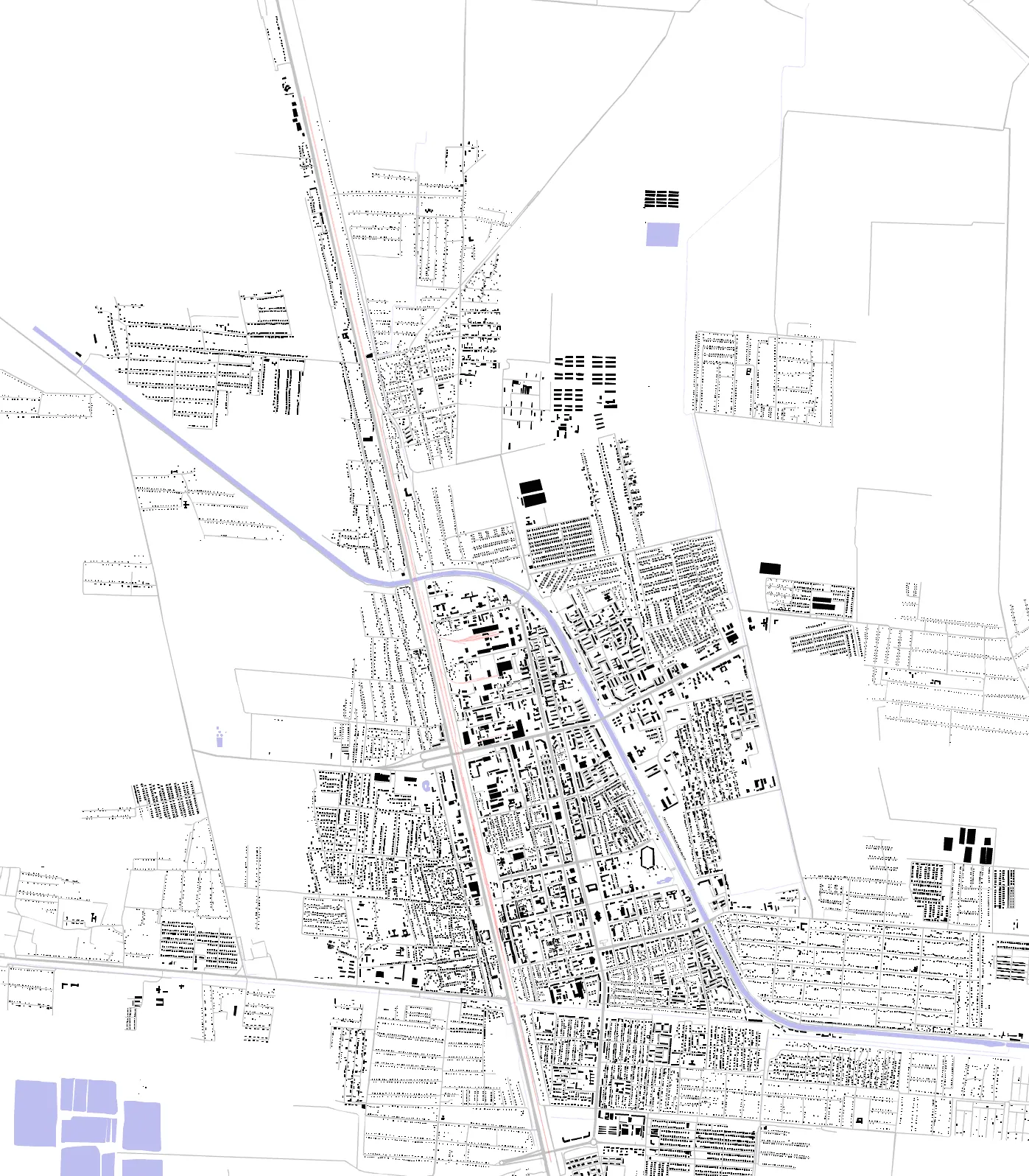 Gulistan figure ground plan