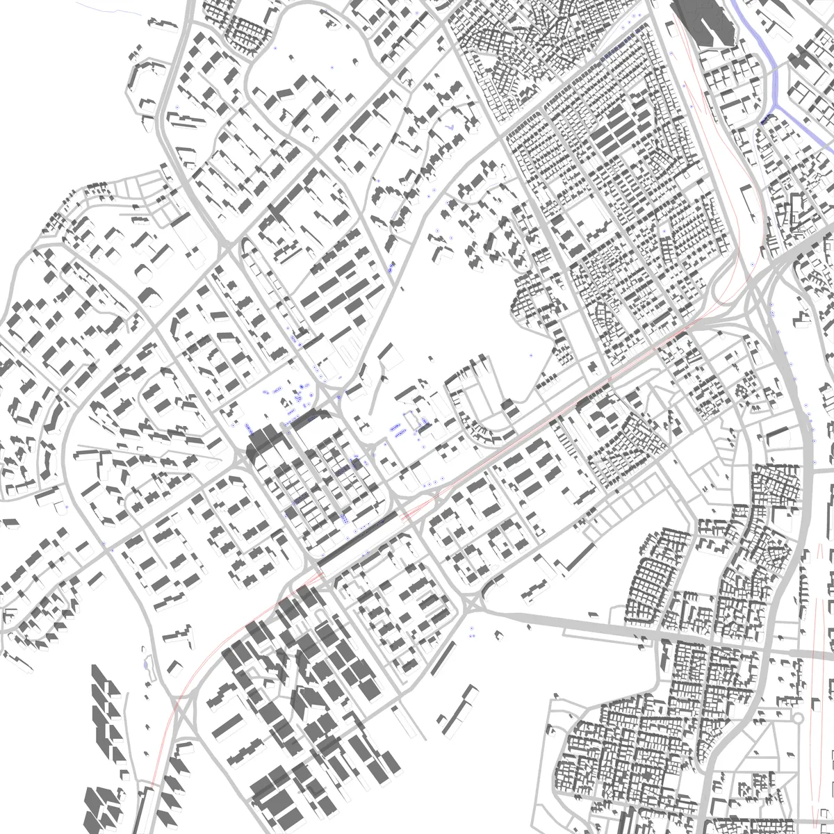 Gunpo site plan (2.5 km)