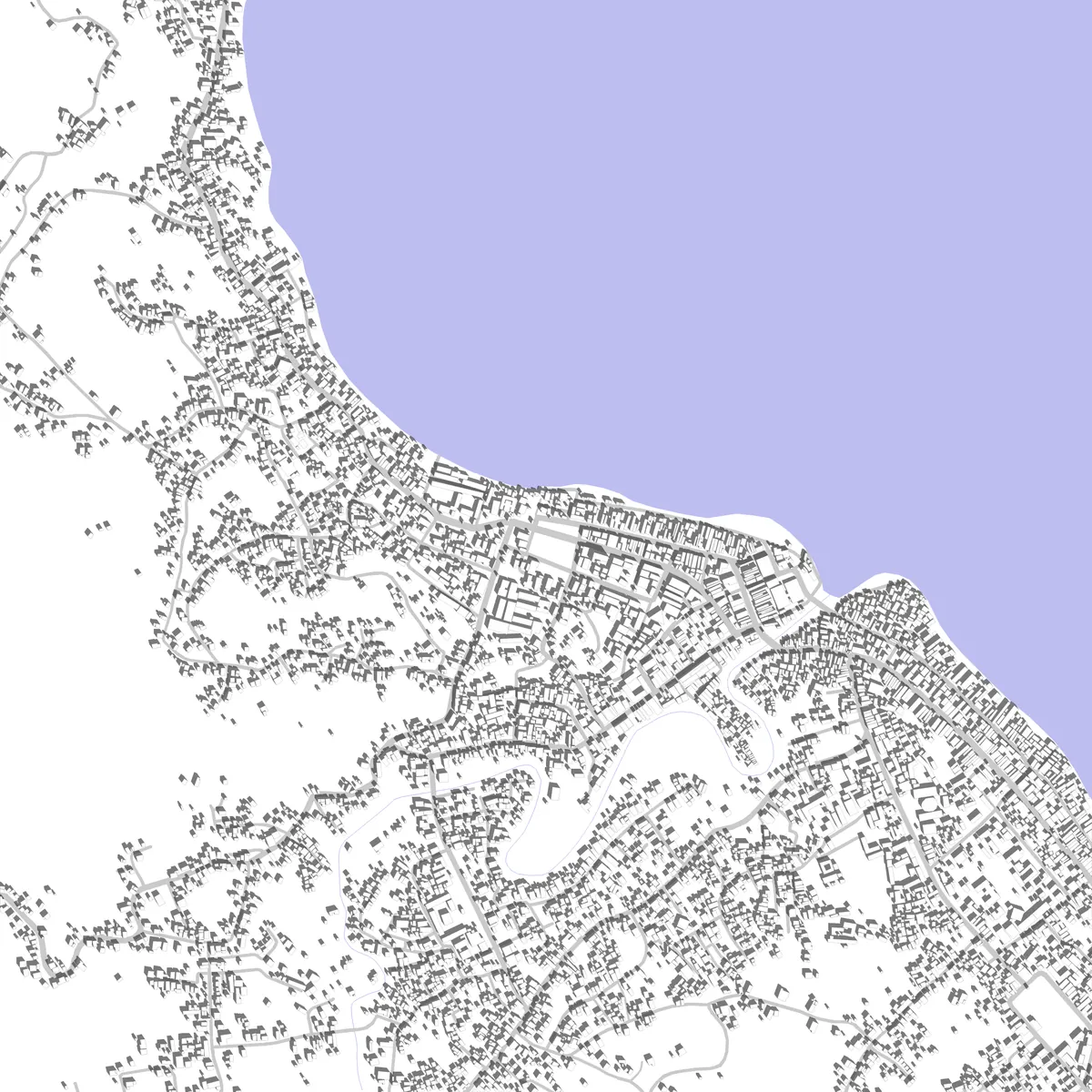 Gunungsitoli site plan (2.5 km)