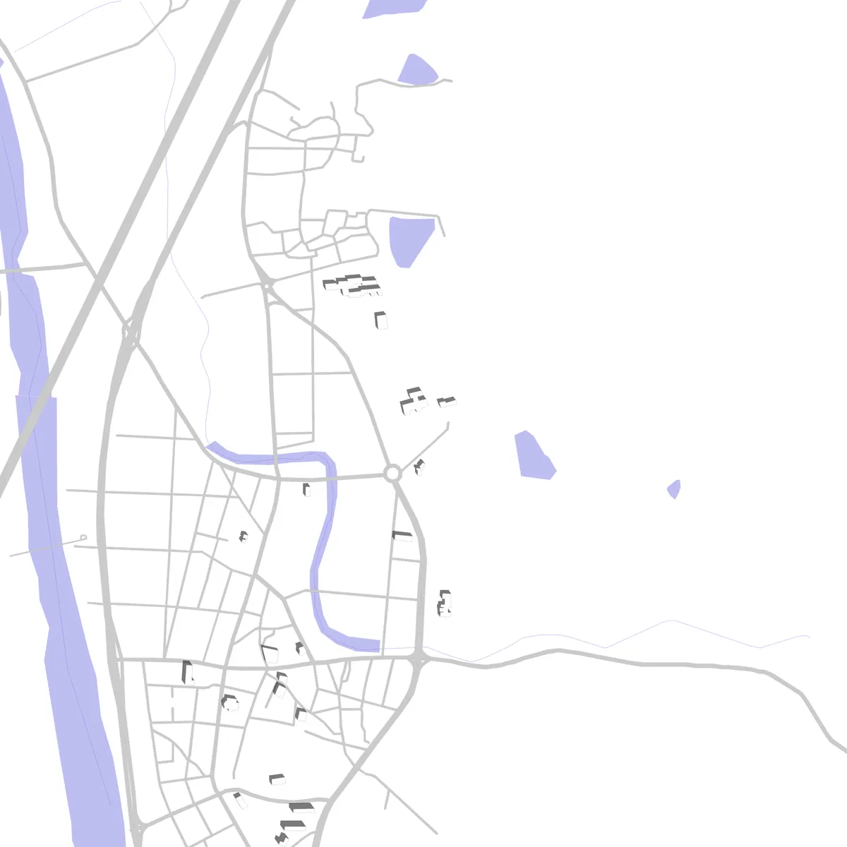 Gunwi Lageplan (2,5 km)
