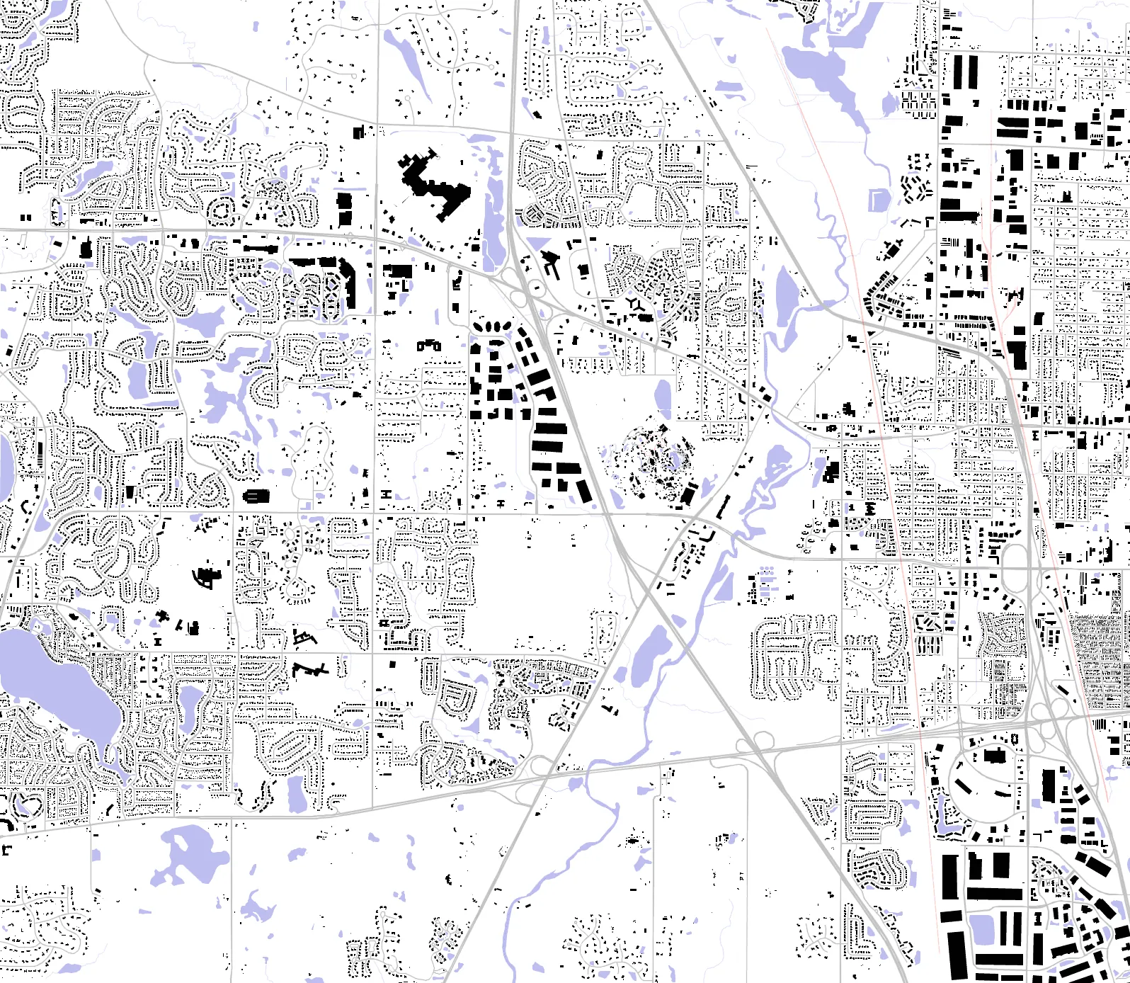 Gurnee figure ground plan