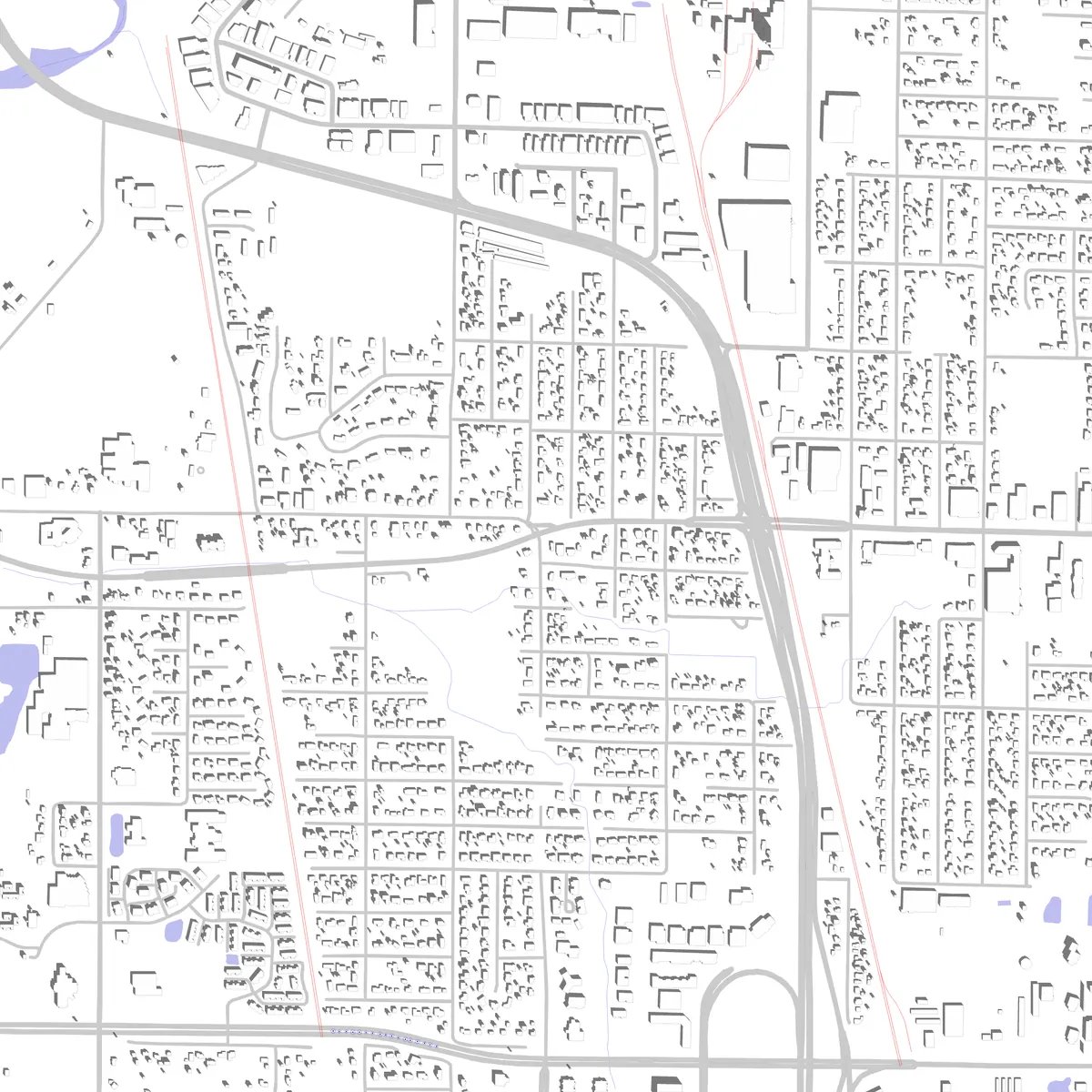 Gurnee site plan (2.5 km)