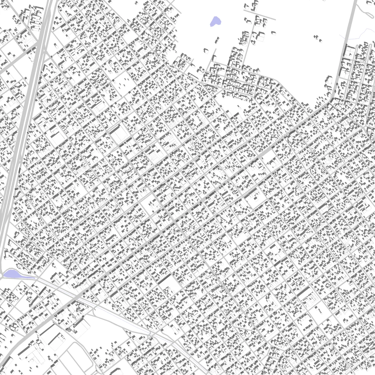 Gurupi Lageplan (2,5 km)