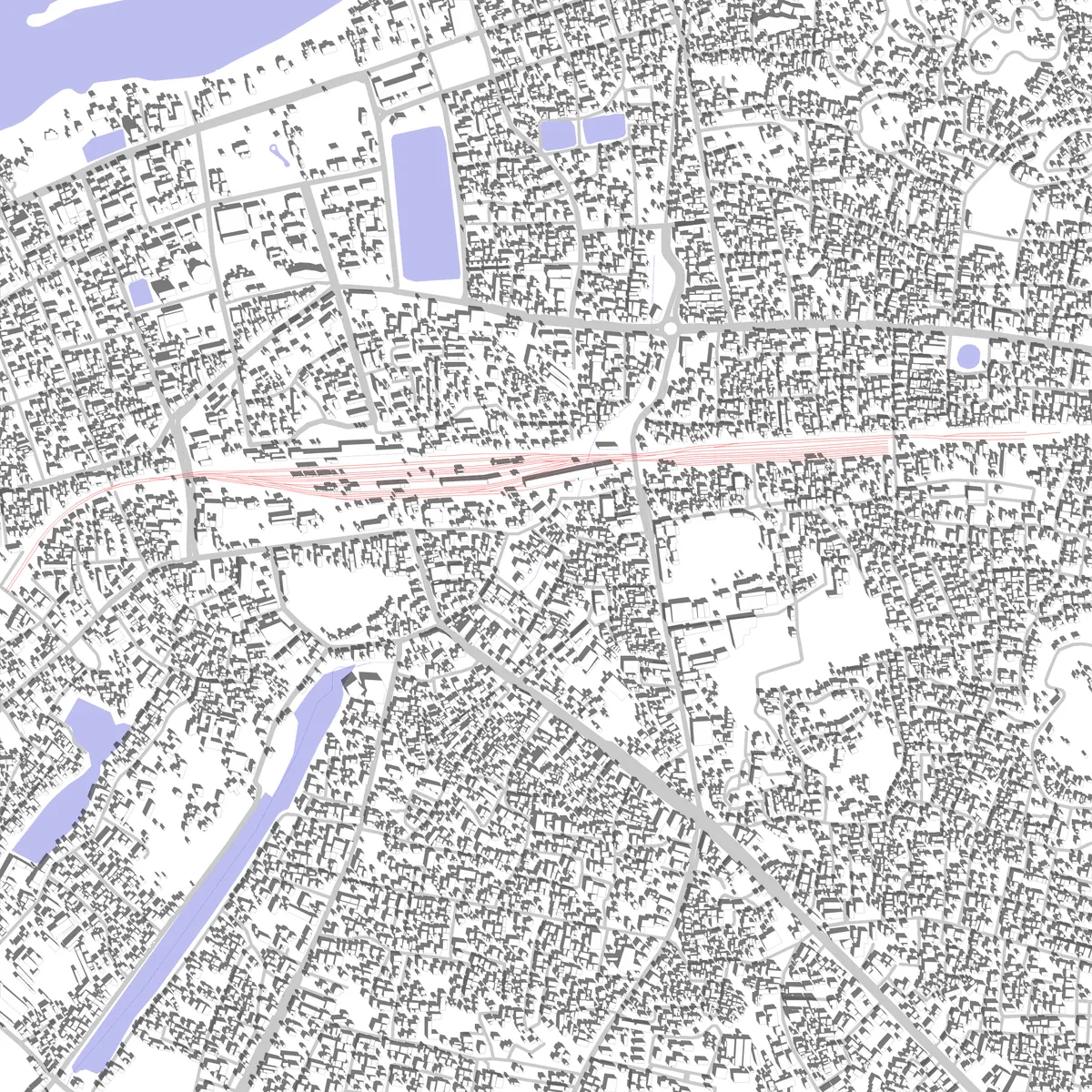 Guwahati site plan (2.5 km)