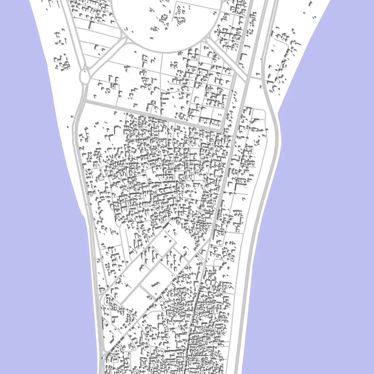 Gwadar site plan (2.5 km)