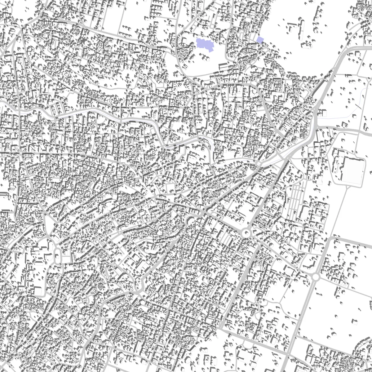 Gwalior site plan (2.5 km)