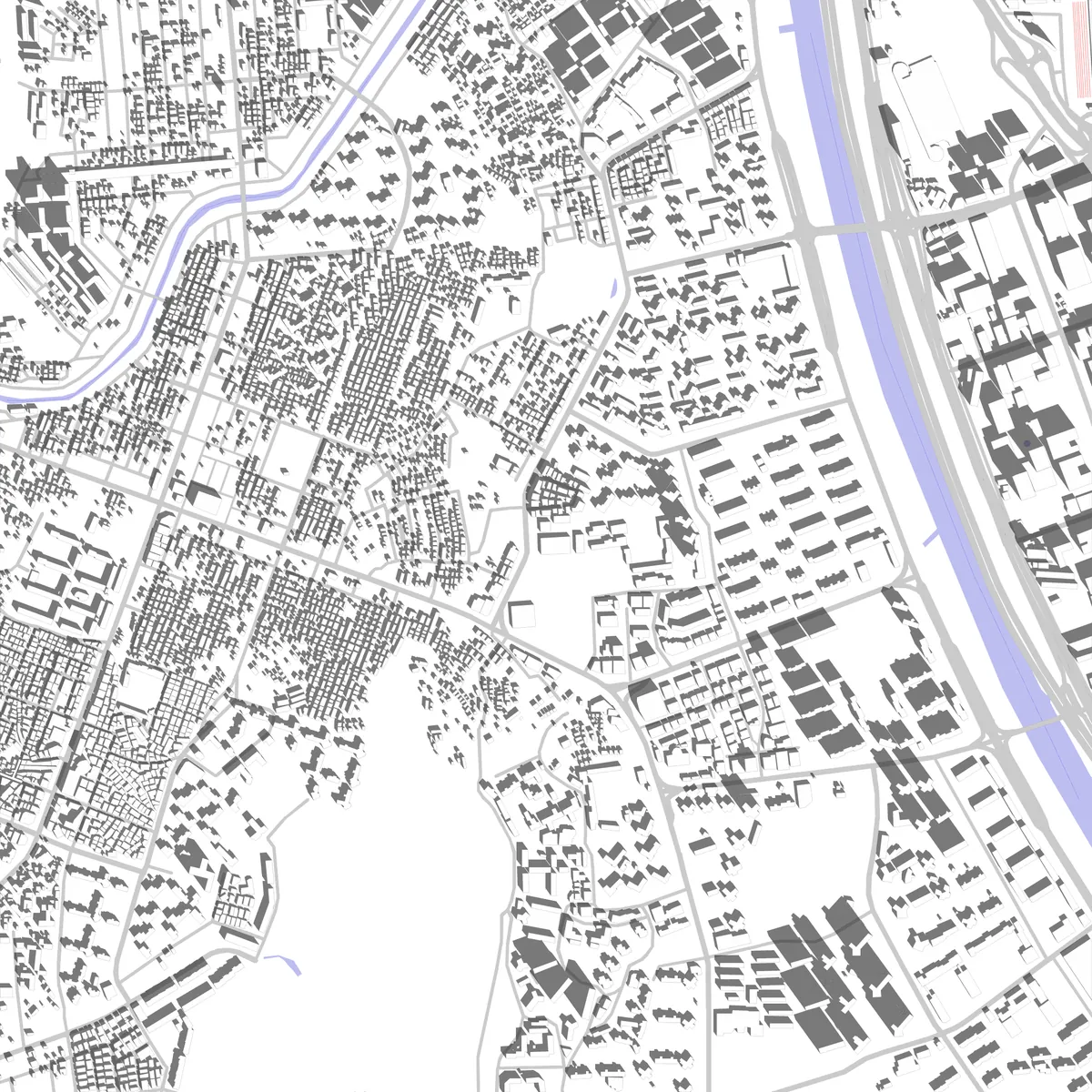 Gwangmyeong site plan (2.5 km)