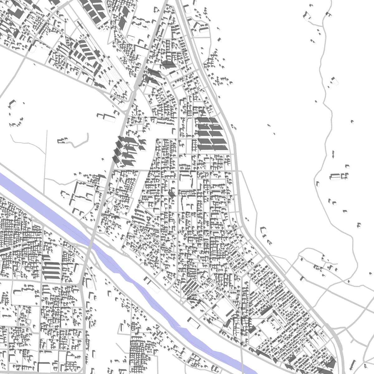 Gyeongju Lageplan (2,5 km)