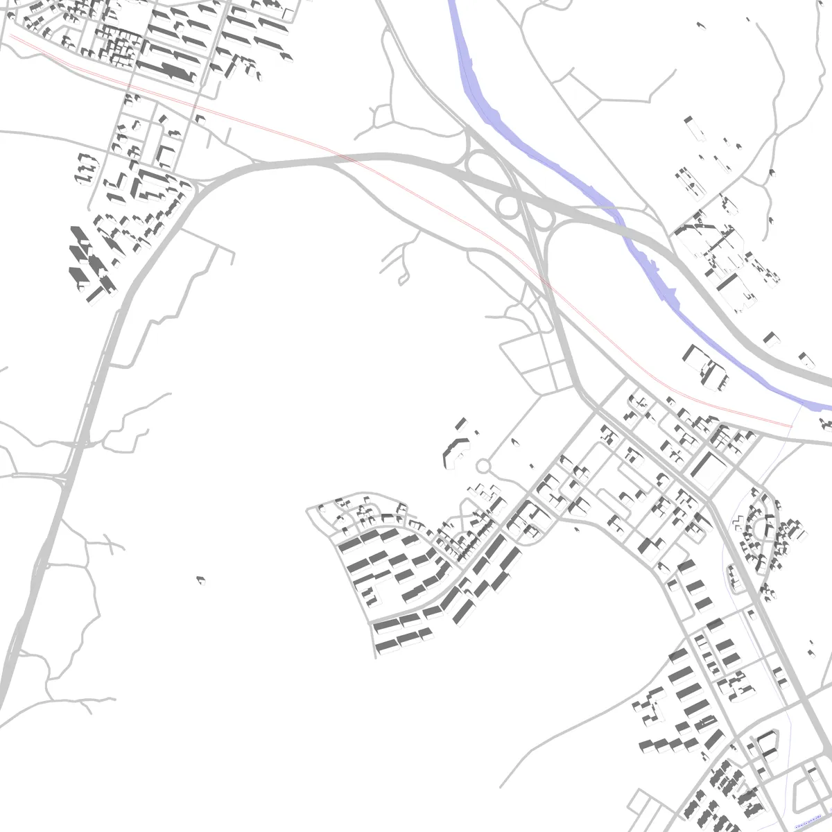 Gyeryong site plan (2.5 km)