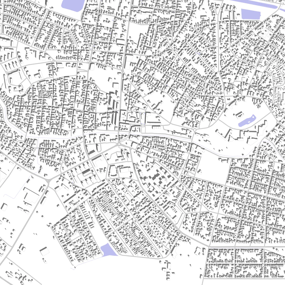 Gyula Lageplan (2,5 km)