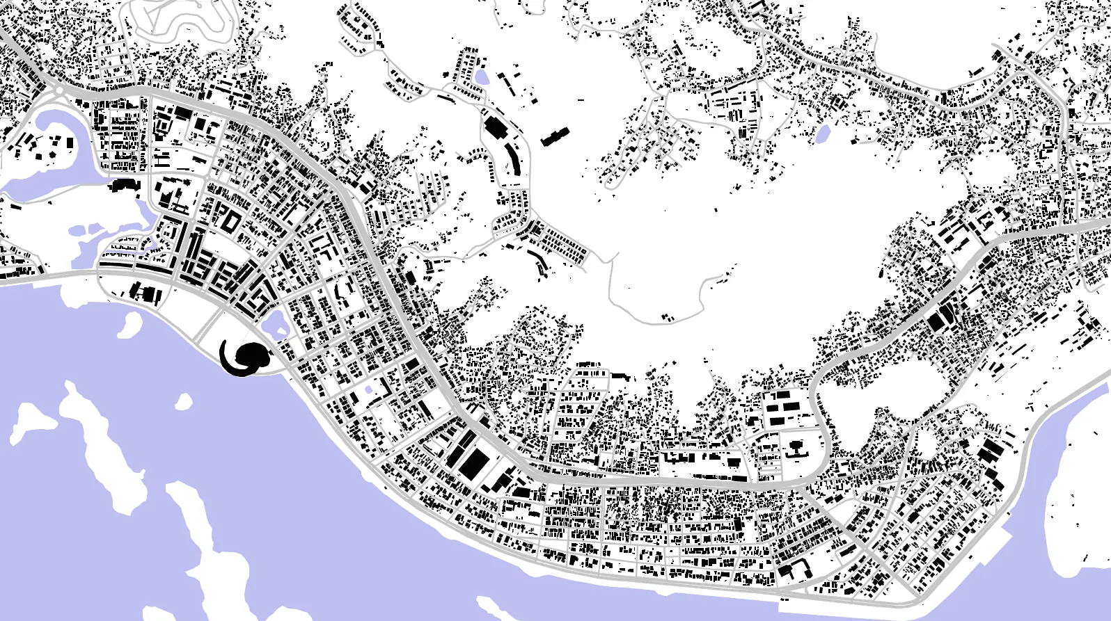 Hạ Long figure ground plan