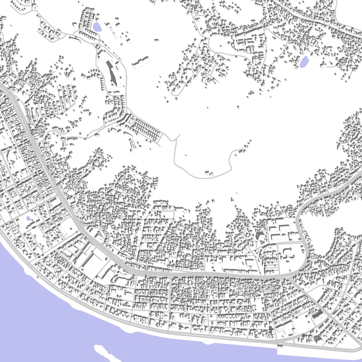 Hạ Long site plan (2.5 km)