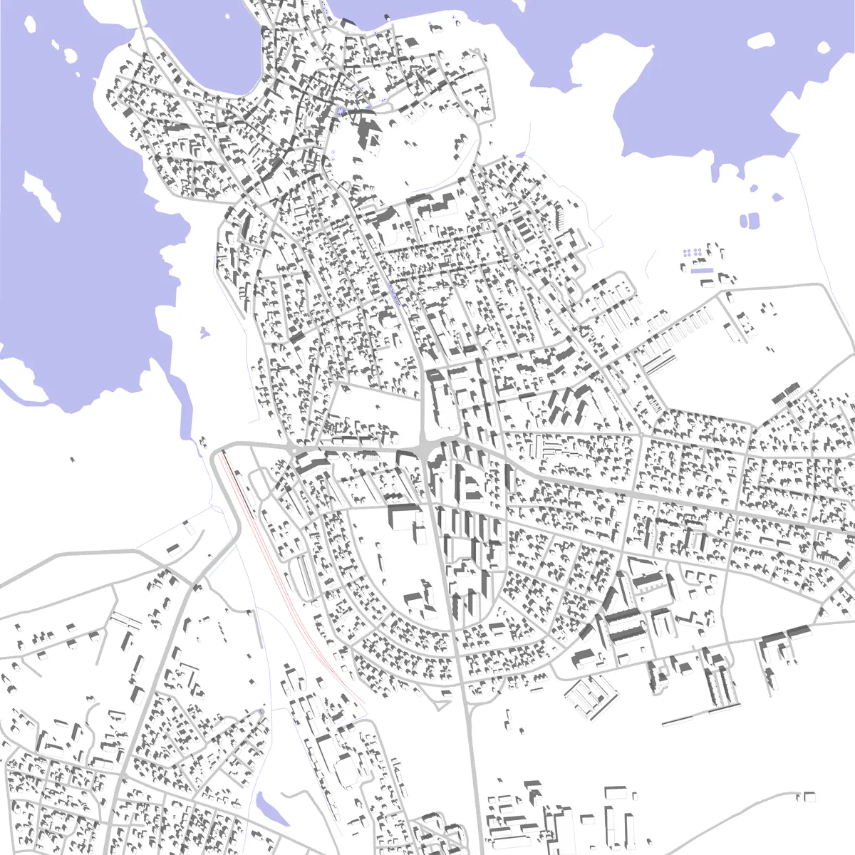 Haapsalu Lageplan (2,5 km)