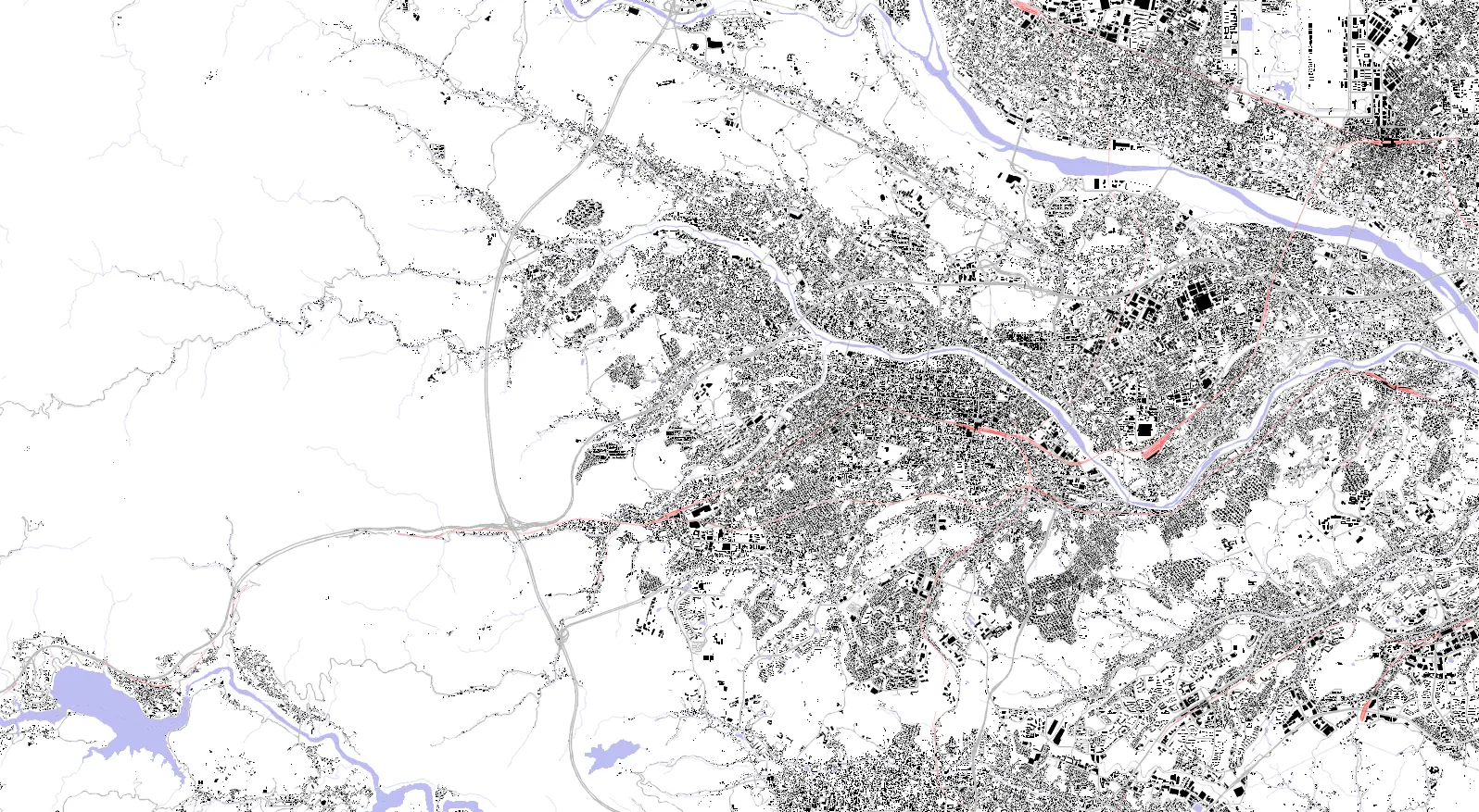 Hachioji figure ground plan