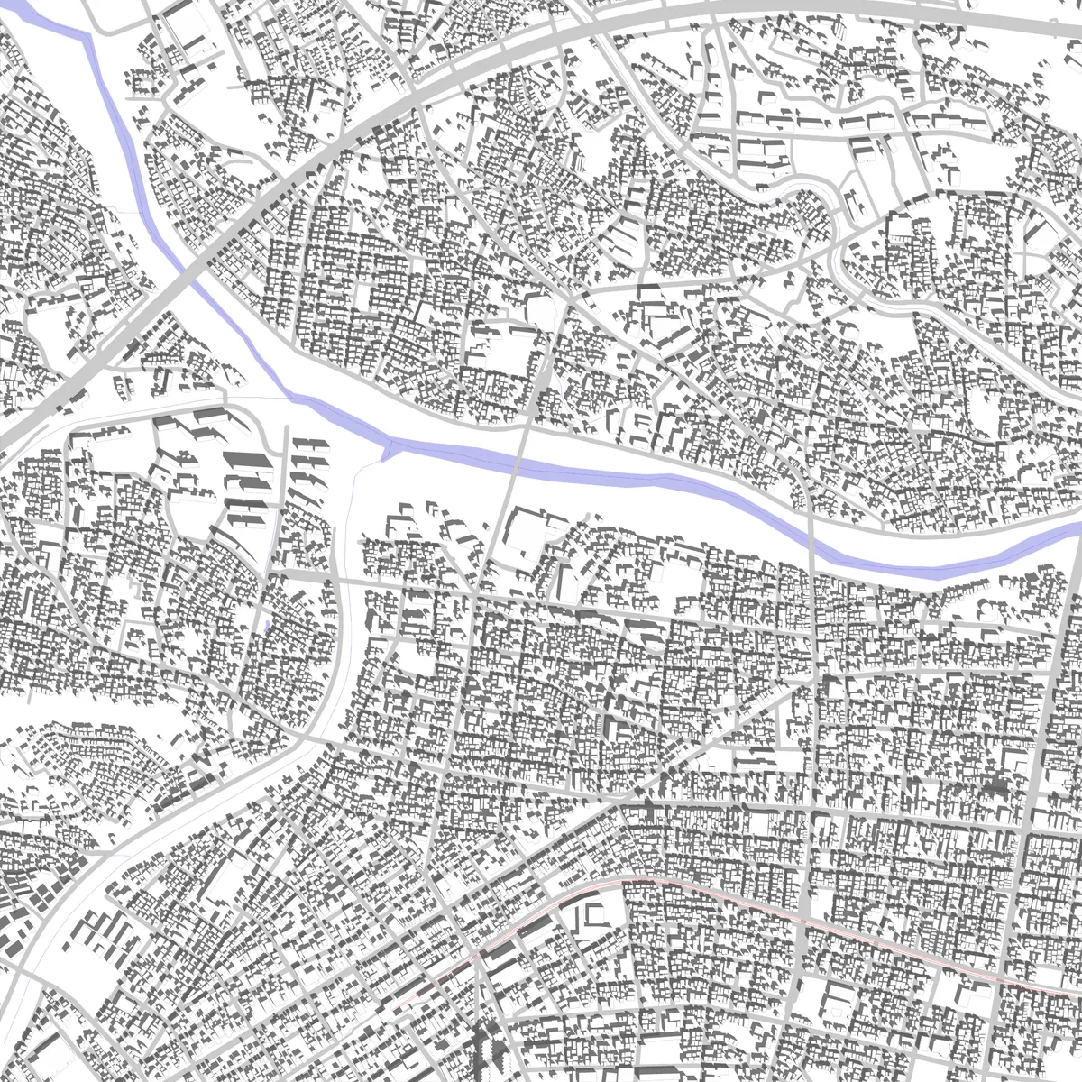 Hachioji site plan (2.5 km)