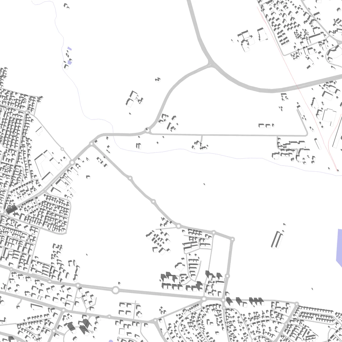 Hadera Lageplan (2,5 km)