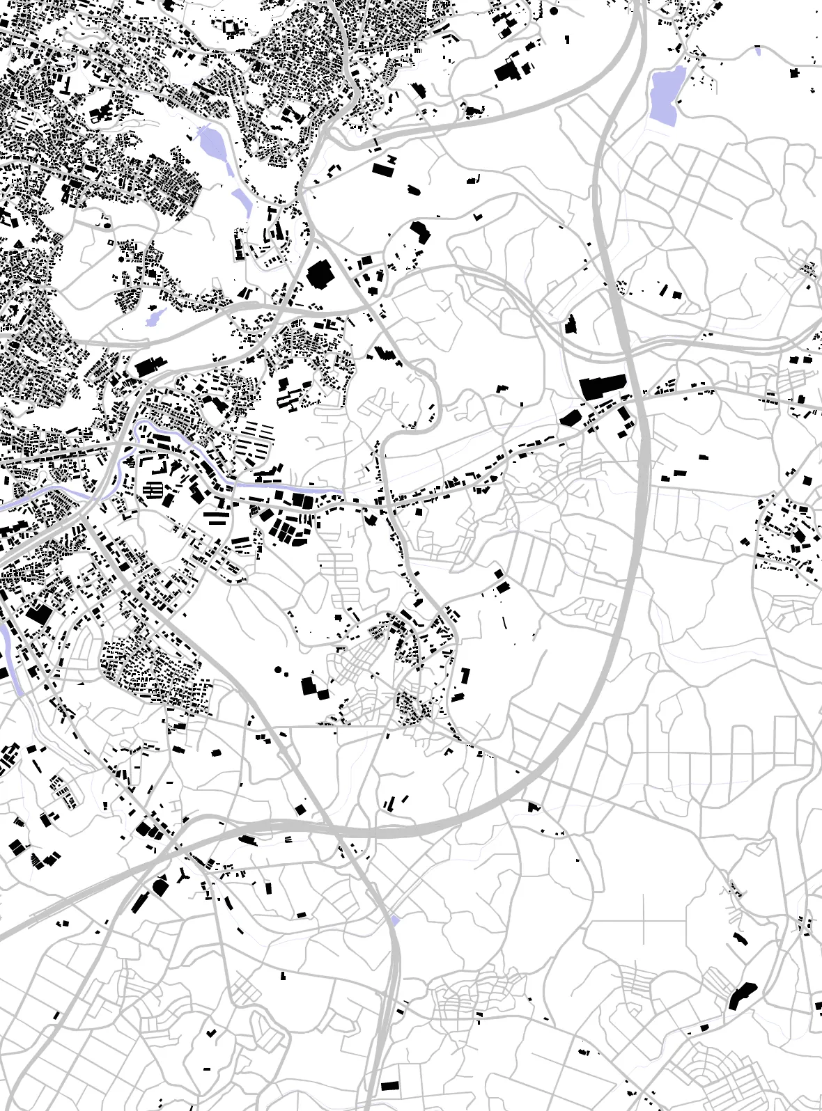 Haebaru figure ground plan