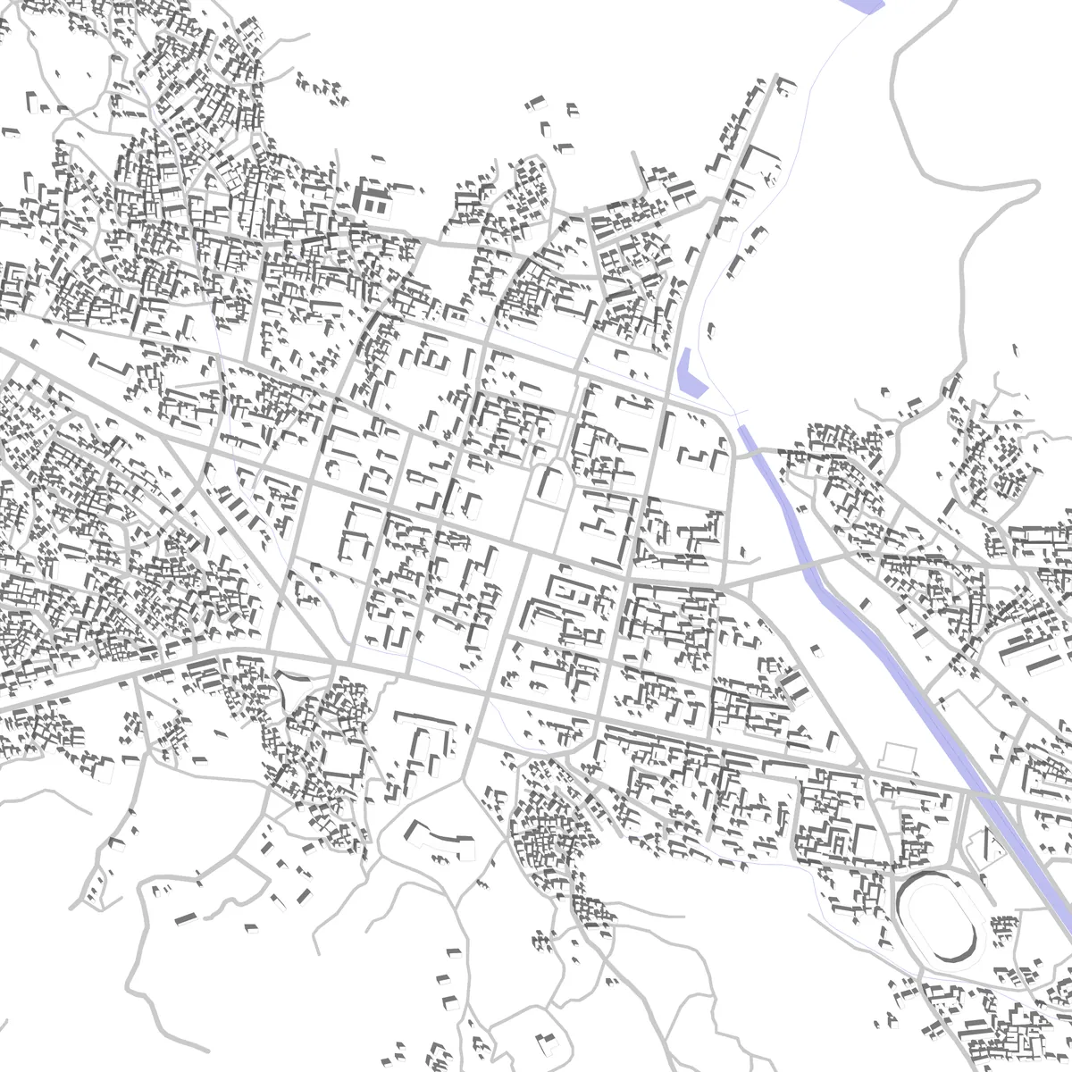 Haeju site plan (2.5 km)