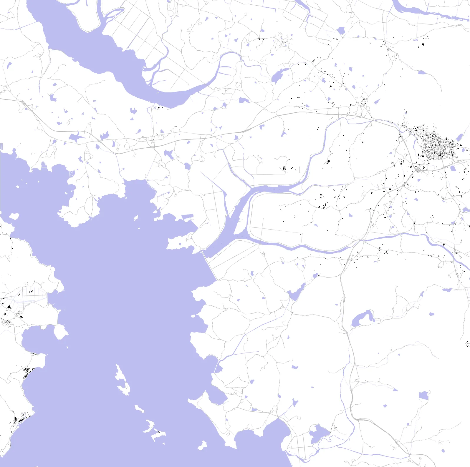Haenam figure ground plan