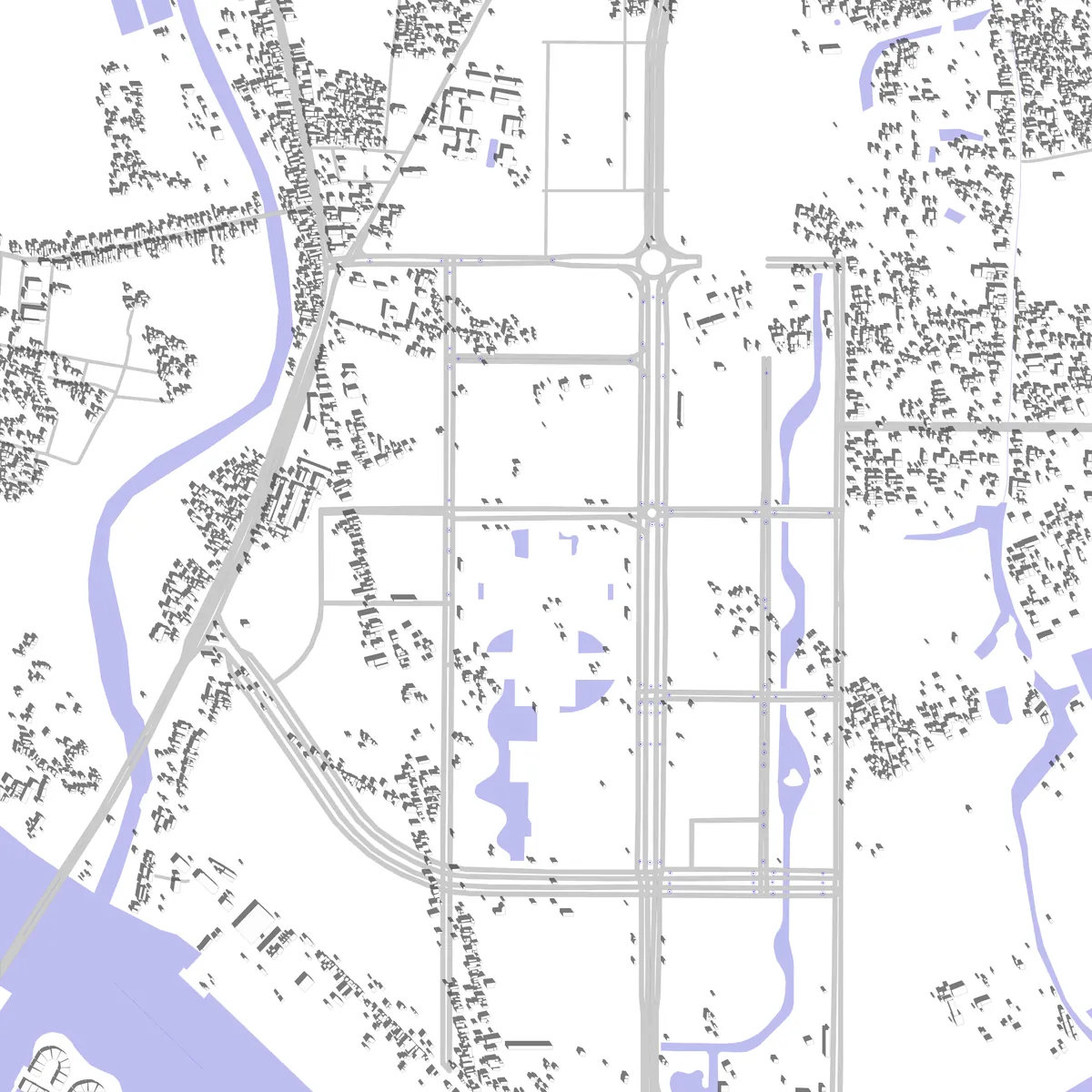 Hải Phòng Lageplan (2,5 km)