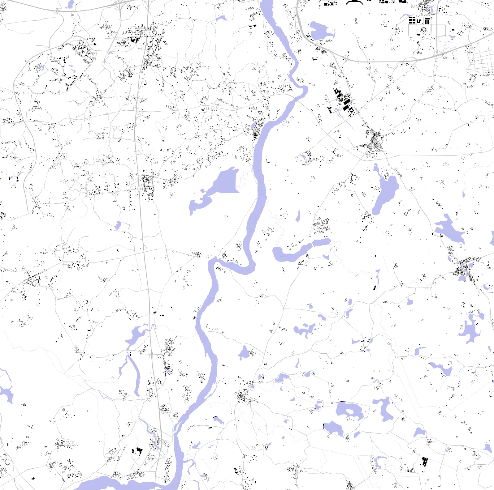 Haikou Schwarzplan