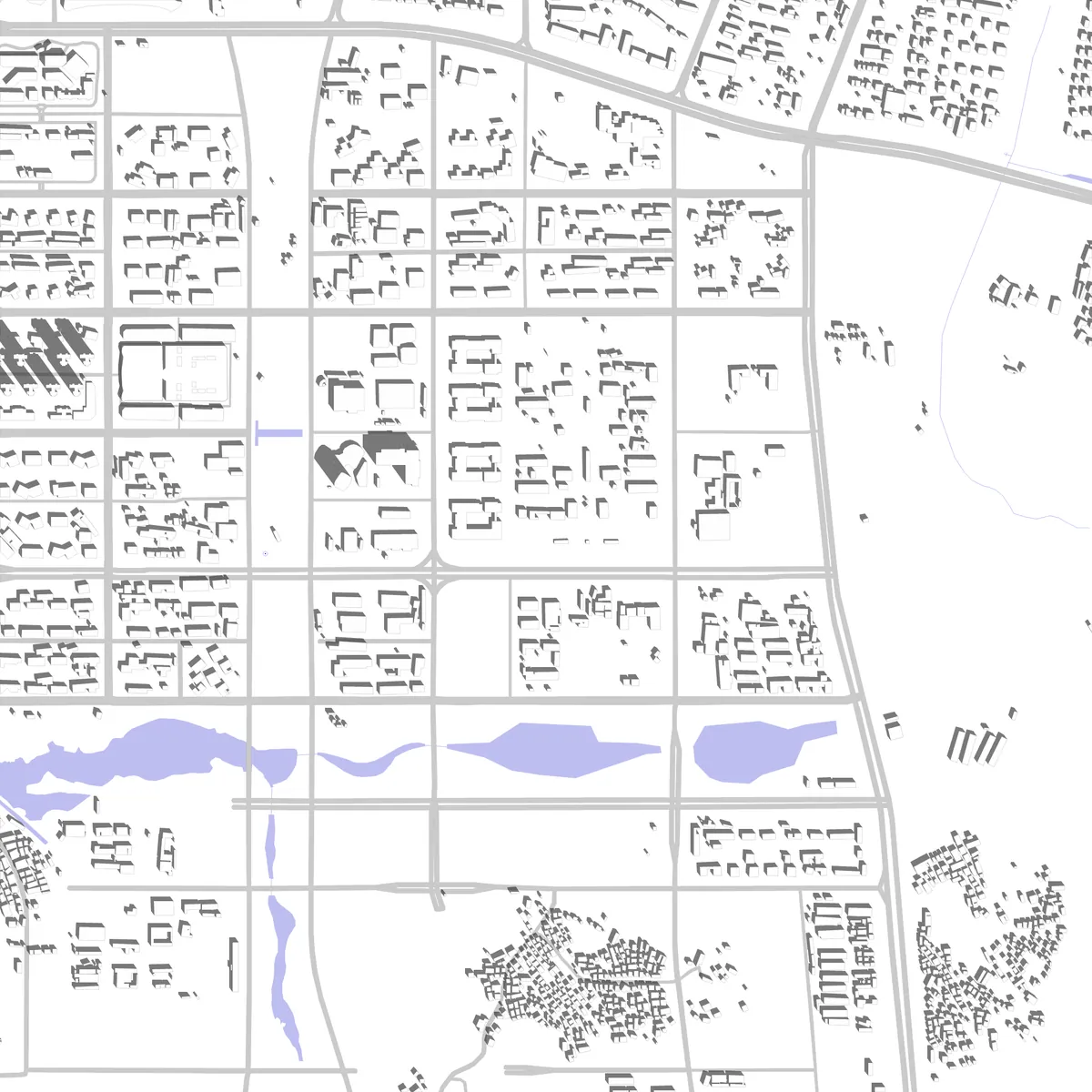 Haikou Lageplan (2,5 km)