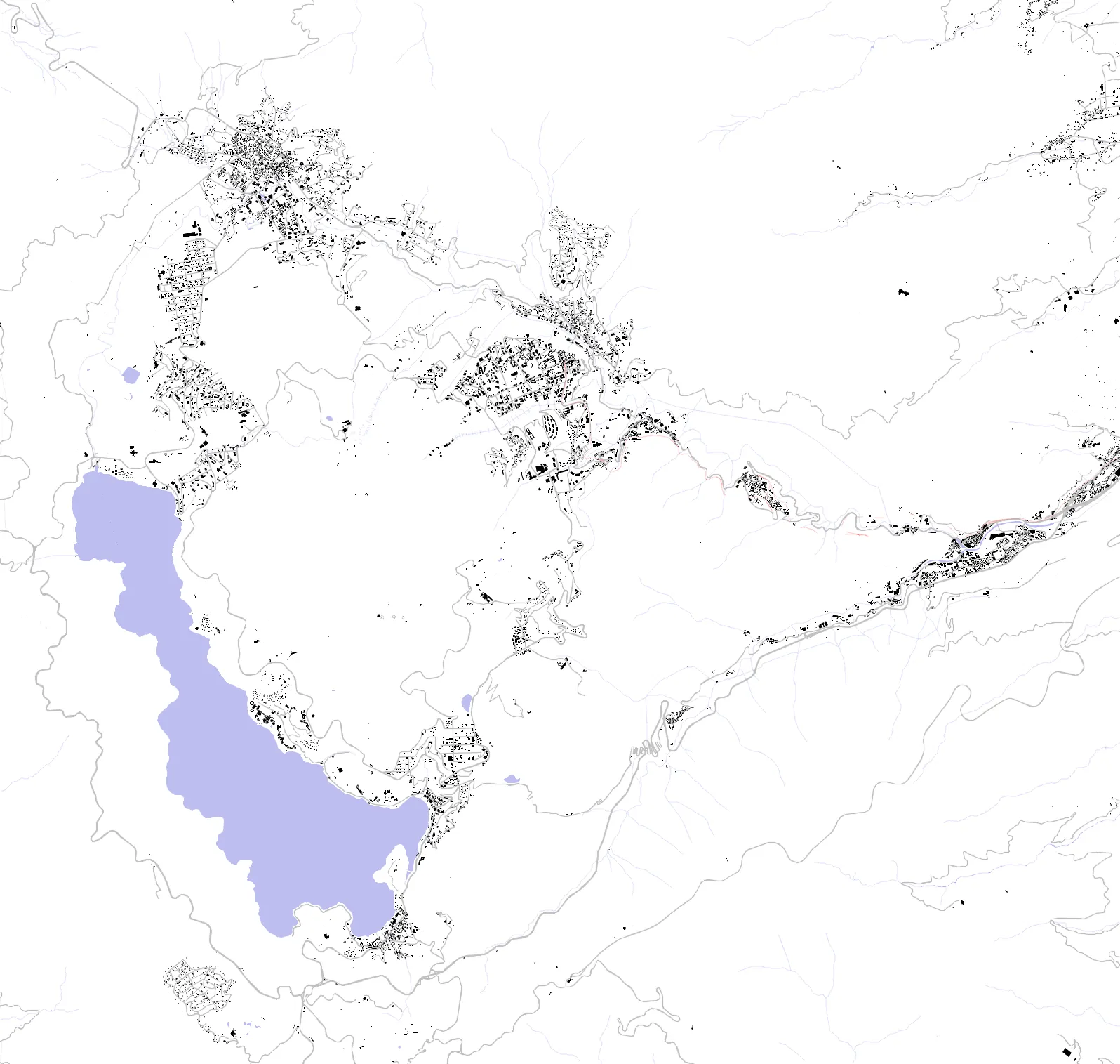 Hakone figure ground plan