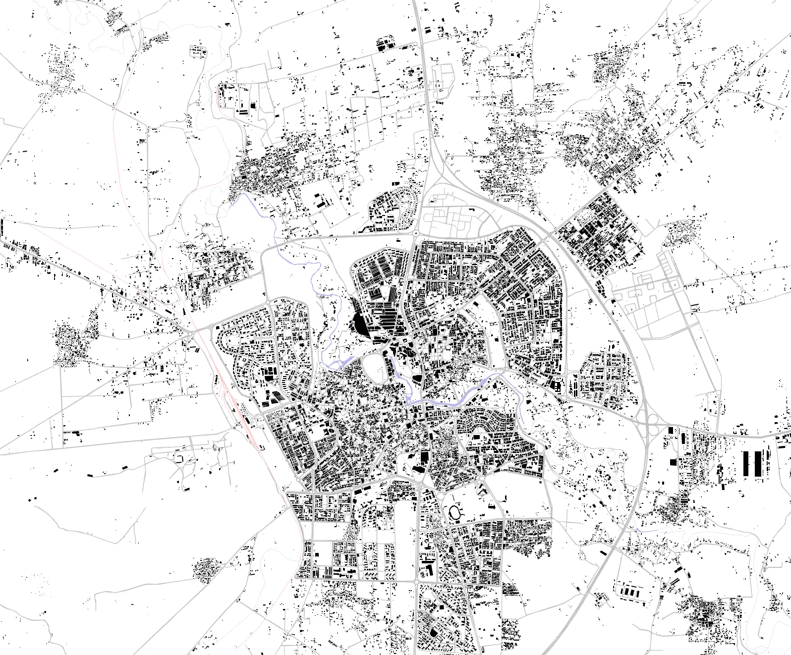Hama figure ground plan